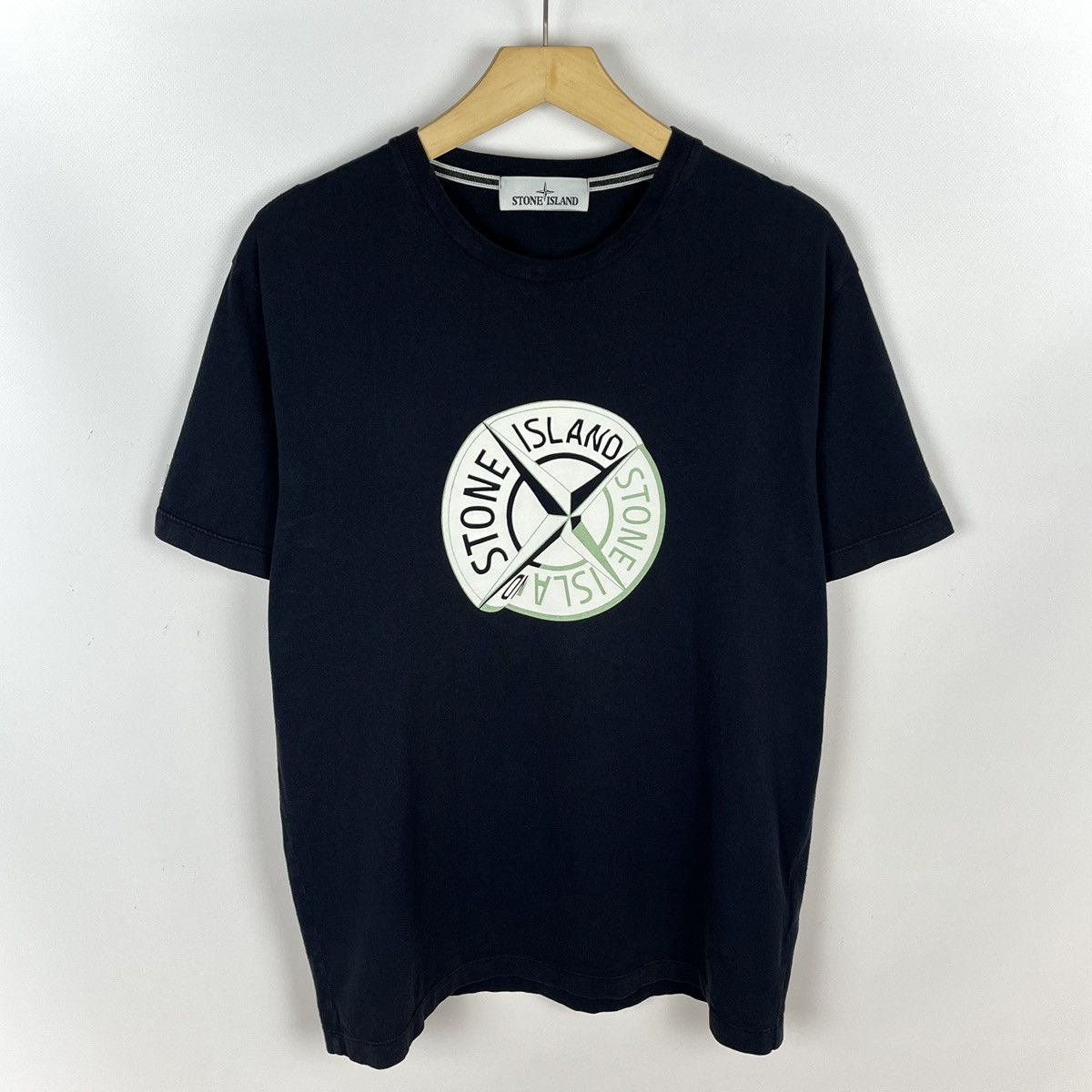Stone Island Stone Island compass big logo tee Size US M / EU 48-50 / 2 - 1 Thumbnail