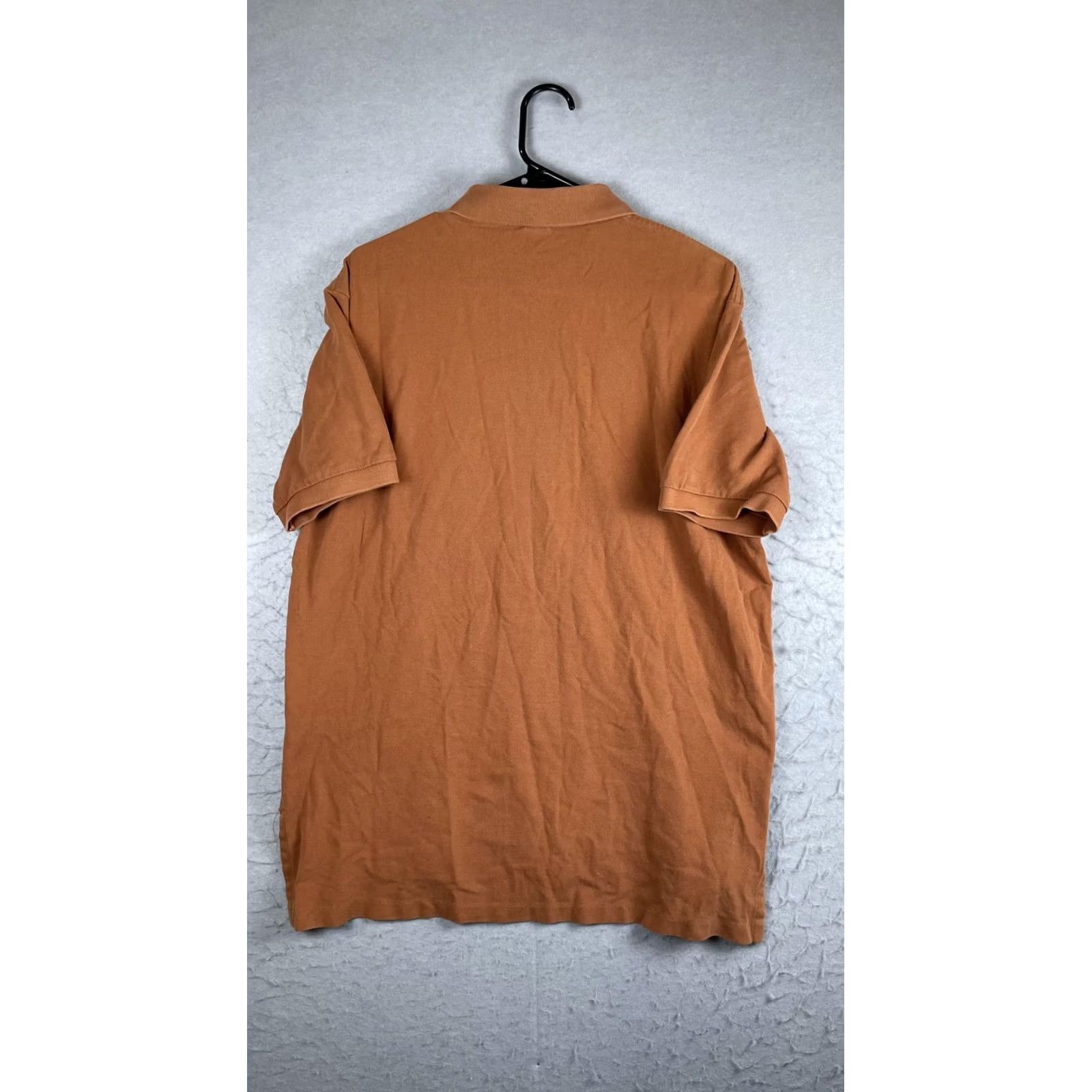 Polo Ralph Lauren Polo by Ralph Lauren Polo Shirt Mens L Brown Solid Pony Logo Short Sleeve Size US L / EU 52-54 / 3 - 7 Thumbnail