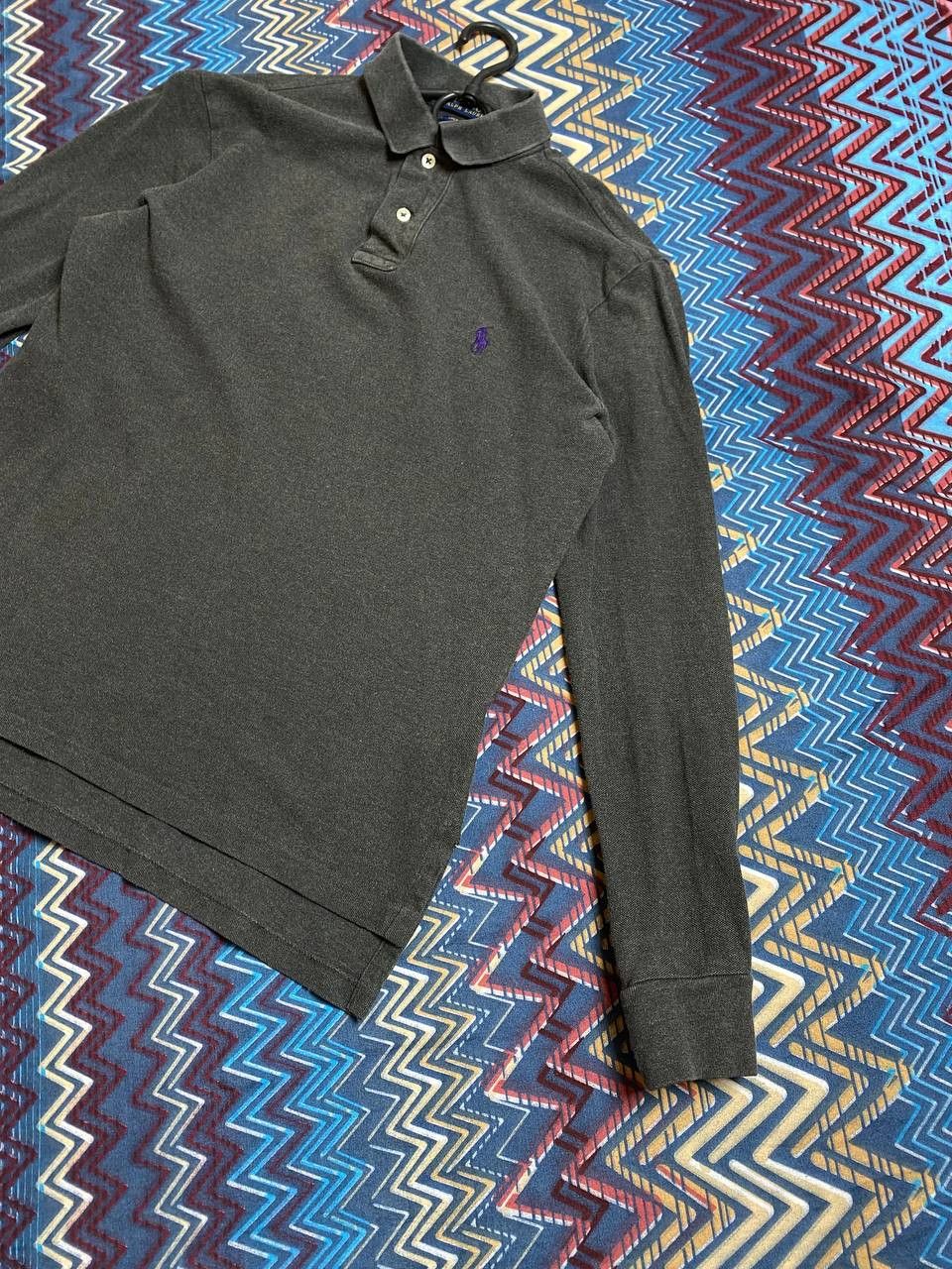 Polo Ralph Lauren Polo Ralph Lauren Rugby Vintage Long-sleeve Sweater 🟤 Size US S / EU 44-46 / 1 - 14 Thumbnail