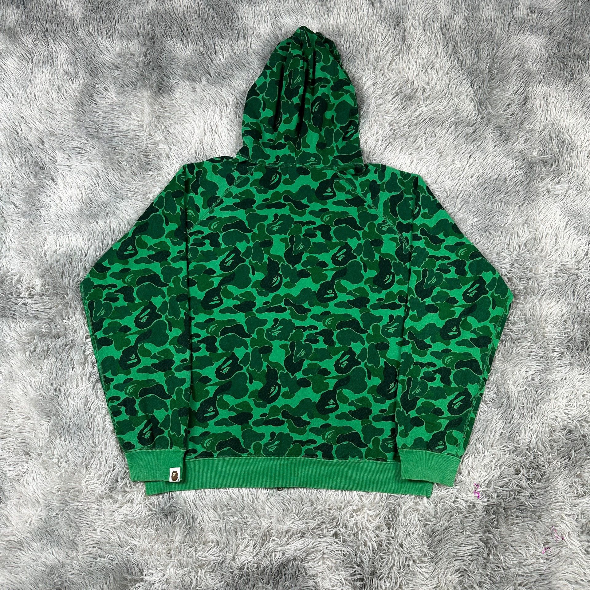 Bape bape green camouflage zip-up jacket Size US M / EU 48-50 / 2 - 2 Thumbnail