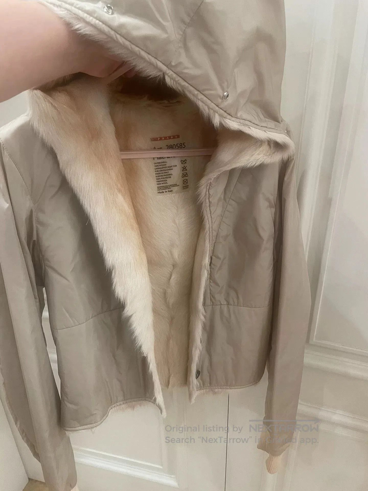 Prada PRADA Fur Liner Size 46. Size US S / EU 44-46 / 1 - 3 Thumbnail