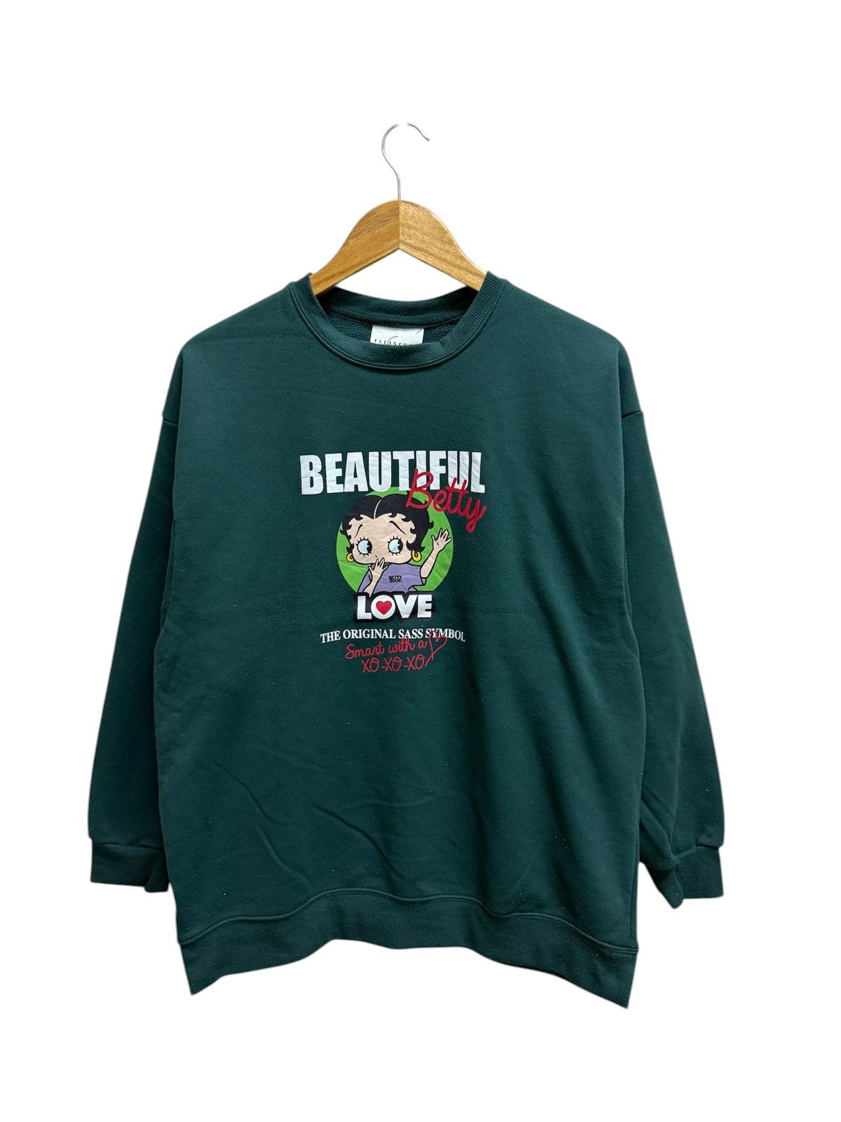 Cartoon Network Flesischer Studios Betty Boop Sweatshirt Size L / US 10 / IT 46 - 1 Thumbnail