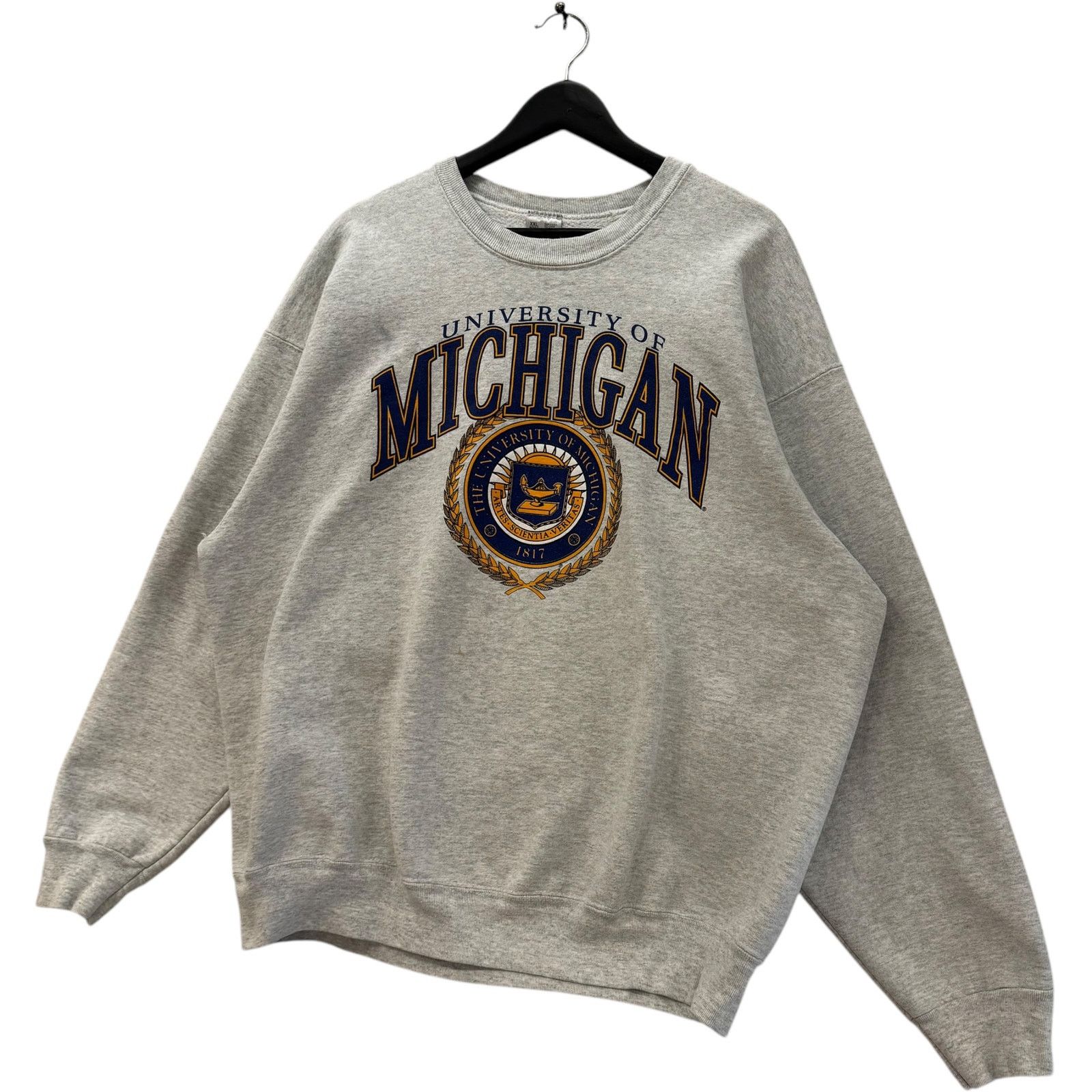 Fruit Of The Loom Vintage University Of Michigan Logo Crewneck XXL Size US XXL / EU 58 / 5 - 3 Thumbnail