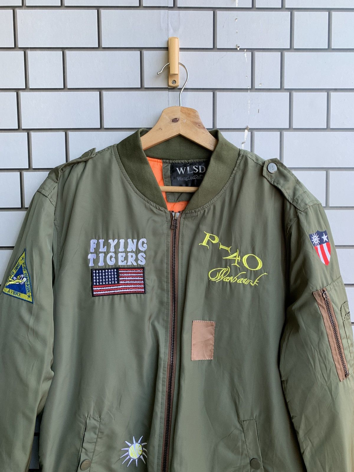 Japanese Brand Japanese Brand WLSD Avirex Bomber Jacket Size US M / EU 48-50 / 2 - 5 Thumbnail