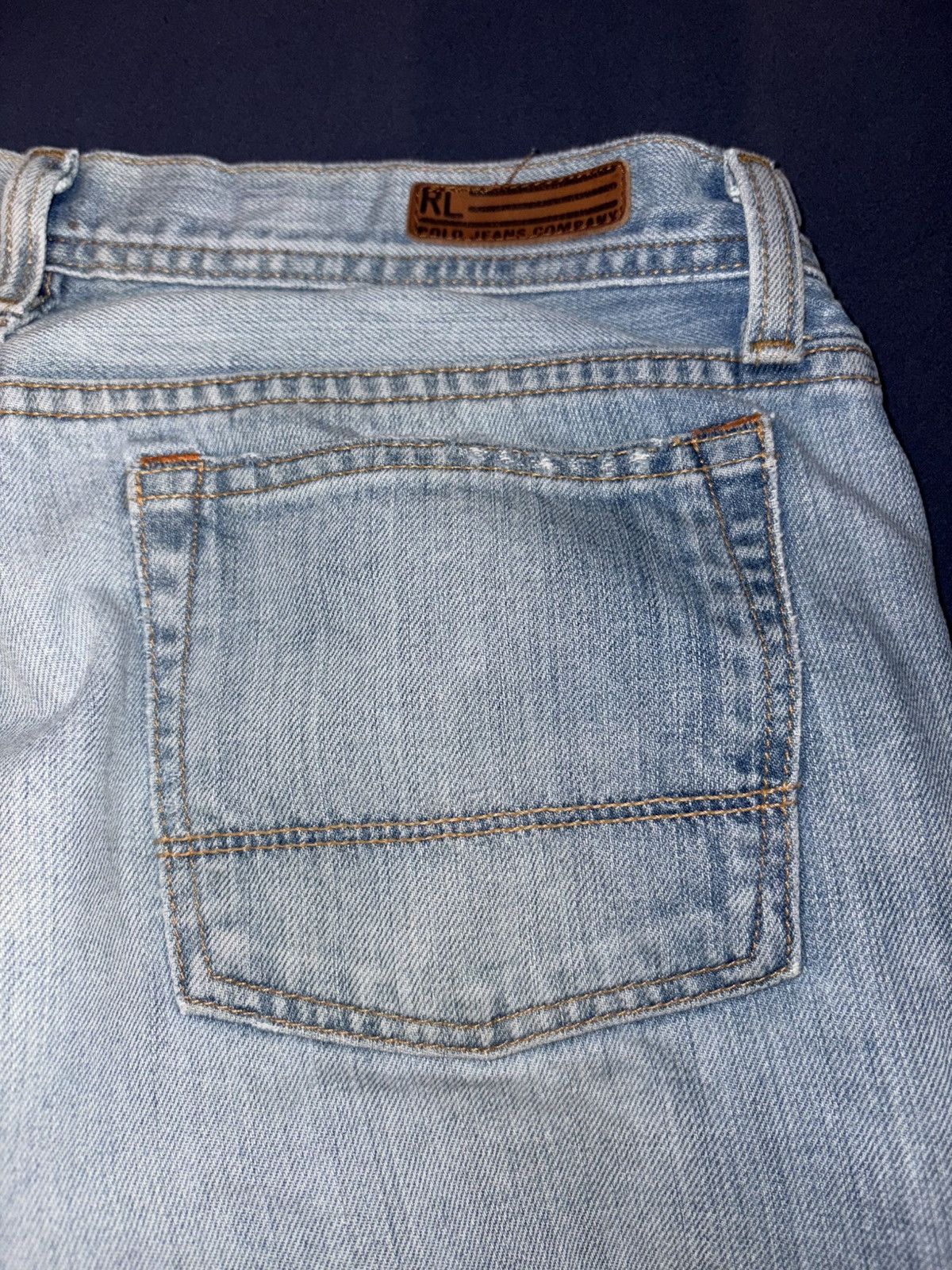 Polo Ralph Lauren Polo jean company low rise boot cut flare jeans sz 10/32 y2k Size 32" / US 10 / IT 46 - 5 Thumbnail