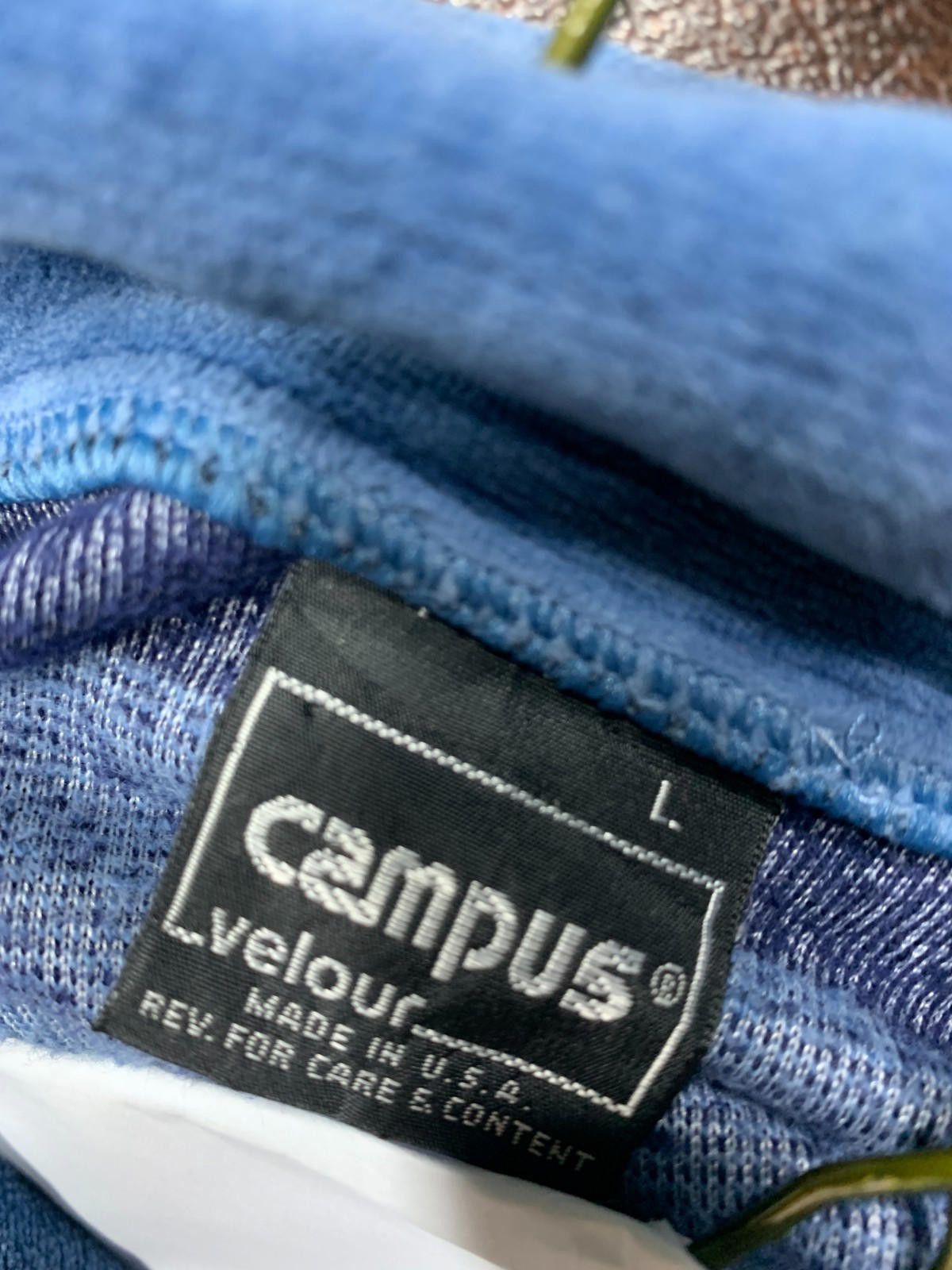 Carlos Campos Campus Velour LS Polo Shirt Striped Shirt LS Sz. L (277) Size US L / EU 52-54 / 3 - 5 Thumbnail