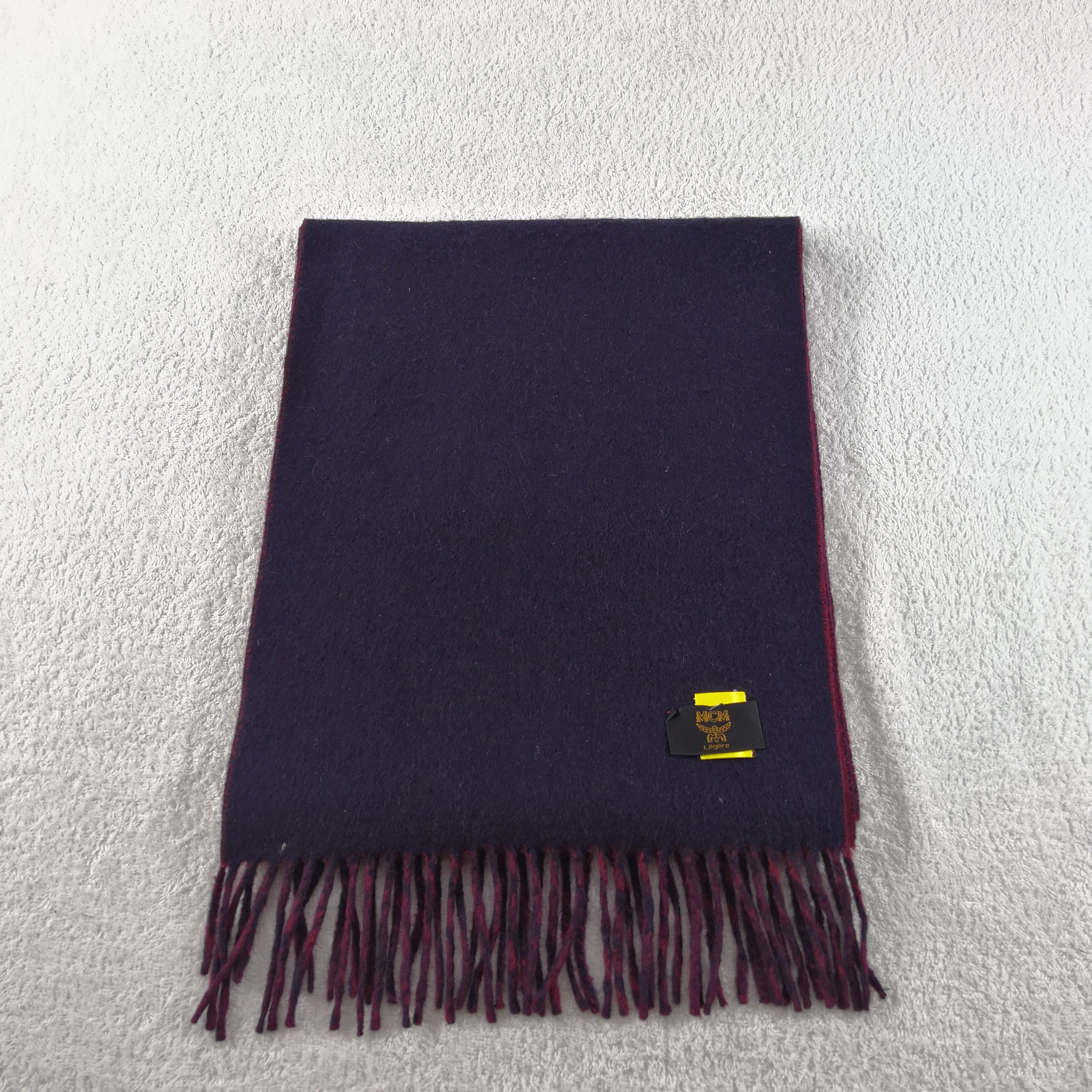 MCM Vintage MCM Scarf Muffler Wool Cashmere Scarves Size ONE SIZE - 2 Thumbnail