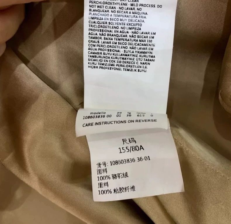 Max Mara Max Mara Rialto coat, classic camel, hooded Size S / US 4 / IT 40 - 5 Thumbnail