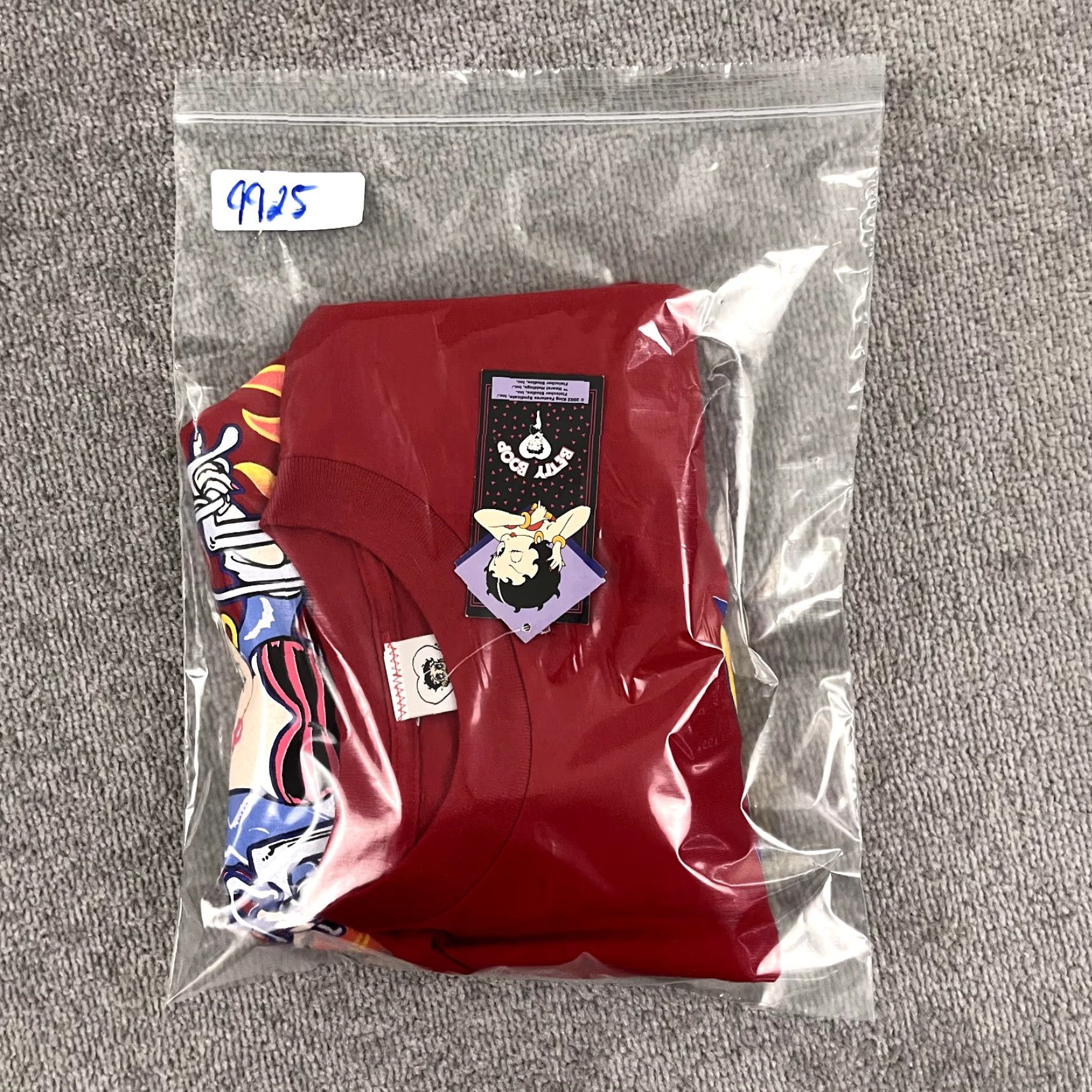 MOTHER VINTAGE Betty Boop Shirt Adult XL Red Hot Mama Mothers Day Motorcycle Graphic T Size US XL / EU 56 / 4 - 8 Thumbnail