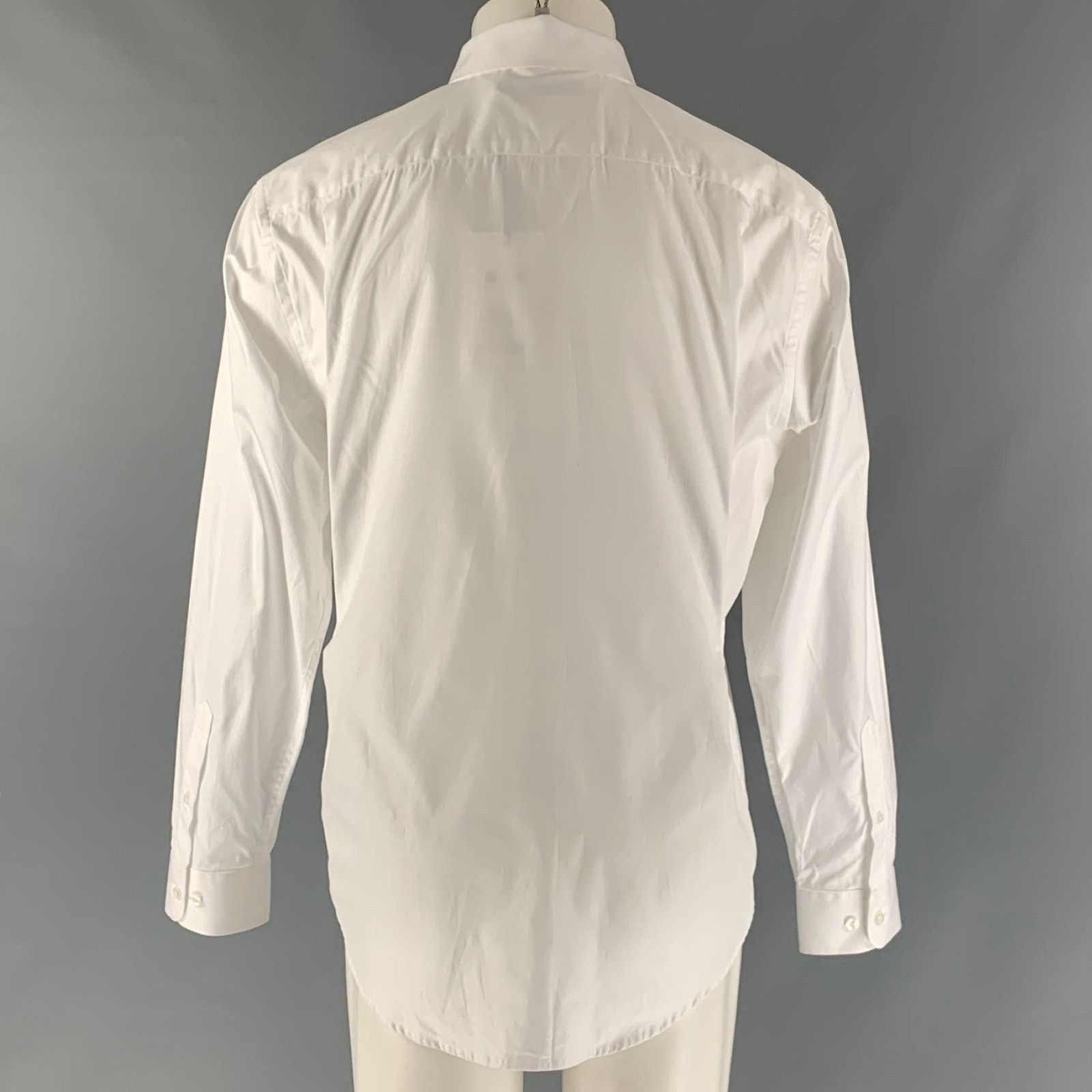 R.M. Williams R.M. WILLIAMS White Cotton Button Down Long Sleeve Shirt Size US L / EU 52-54 / 3 - 3 Thumbnail