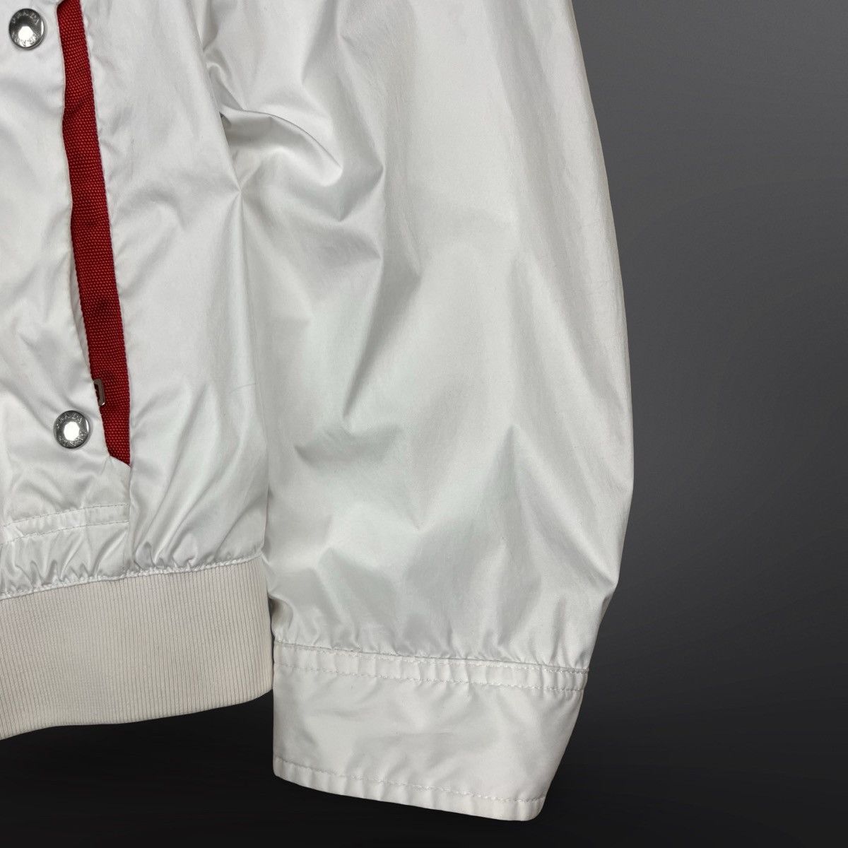 Prada Prada Nylon Jacket – White – Size Large Art. SGV862 Size US L / EU 52-54 / 3 - 5 Thumbnail