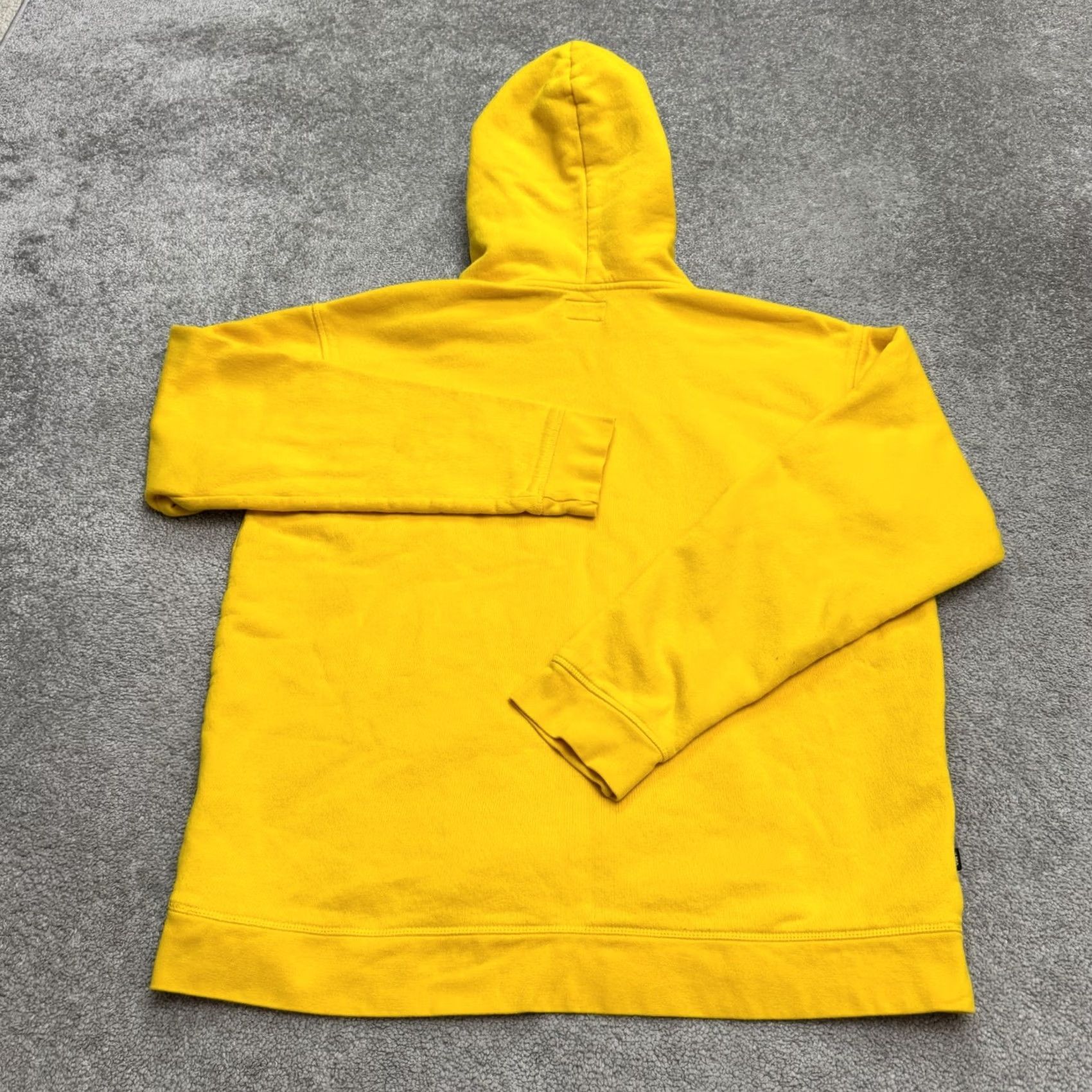 Obey Obey Worldwide Pullover Hoodie Sweatshirt Unisex Large Yellow Fleece Streetwear Size L / US 10 / IT 46 - 2 Thumbnail