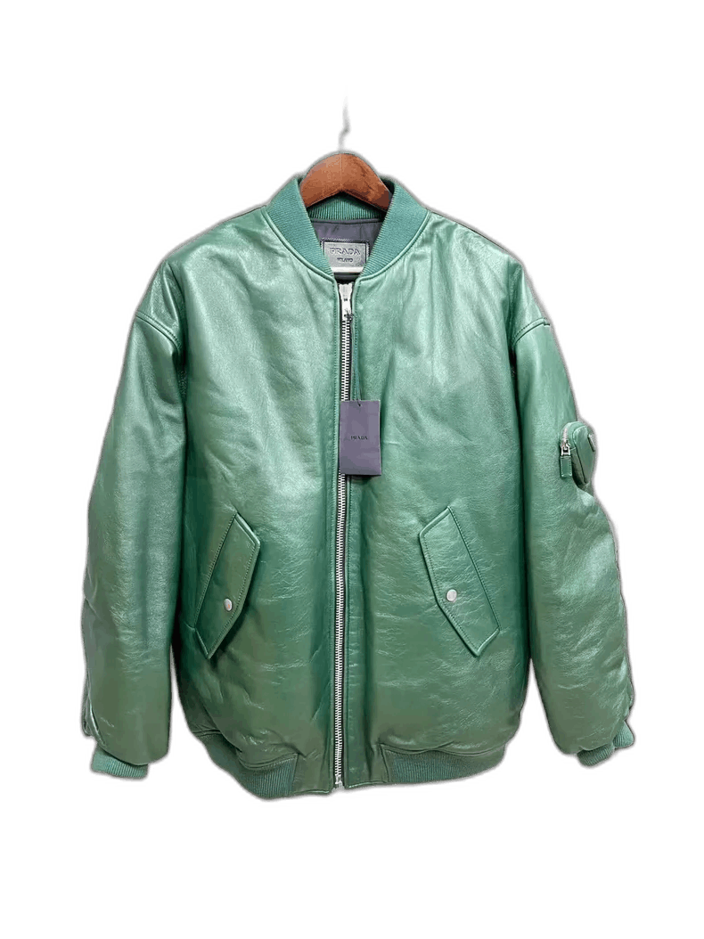 PRADA - 21AW Prada raf simons Nappa leather ボンバー PRADAの