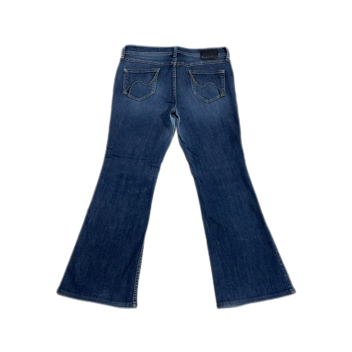 Japanese Brand 🔥Sick Y2K Sweet Camel Flared Denim Size US 34 / EU 50 - 6 Thumbnail