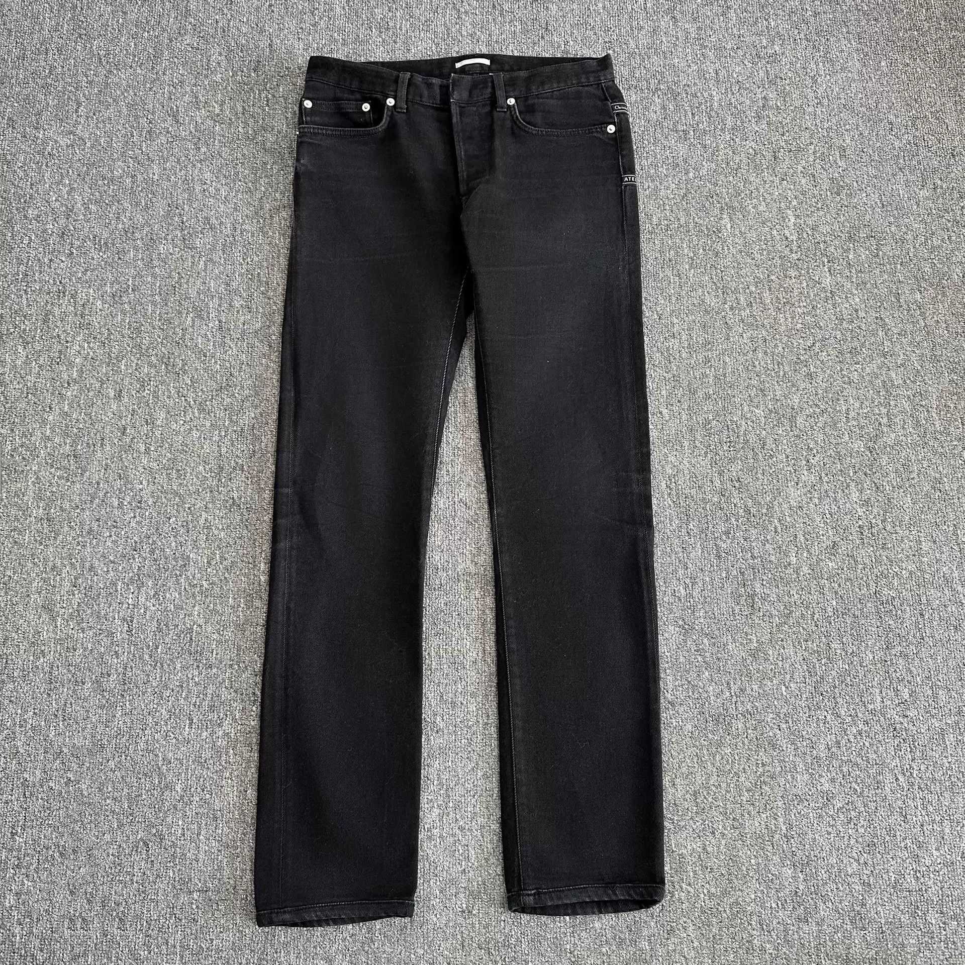 Dior Dior Black Atelier Back Print Jeans 28 Size US 28 / EU 44 - 1 Thumbnail