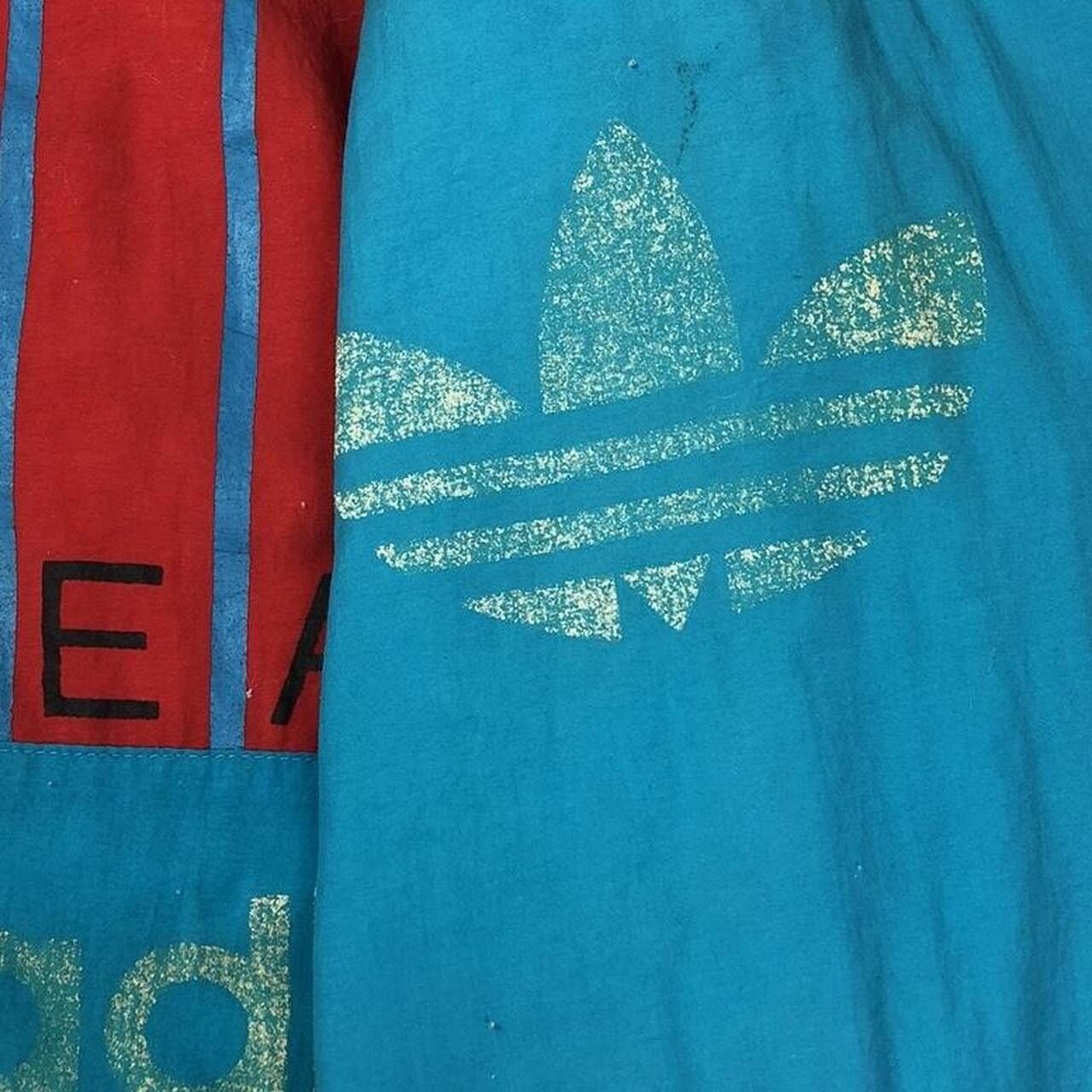 Adidas Vintage Adidas Originals Track Jacket Team Adidas Blue Red Size US L / EU 52-54 / 3 - 4 Thumbnail