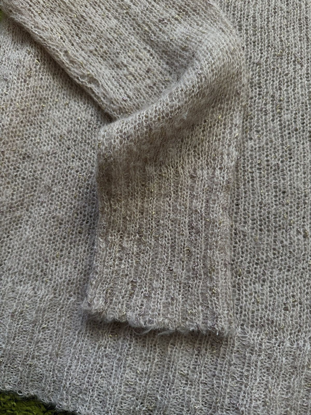 If Six Was Nine 🇯🇵 Preview# Japanese mesh spider web mohair blend sweater Size S / US 4 / IT 40 - 3 Thumbnail