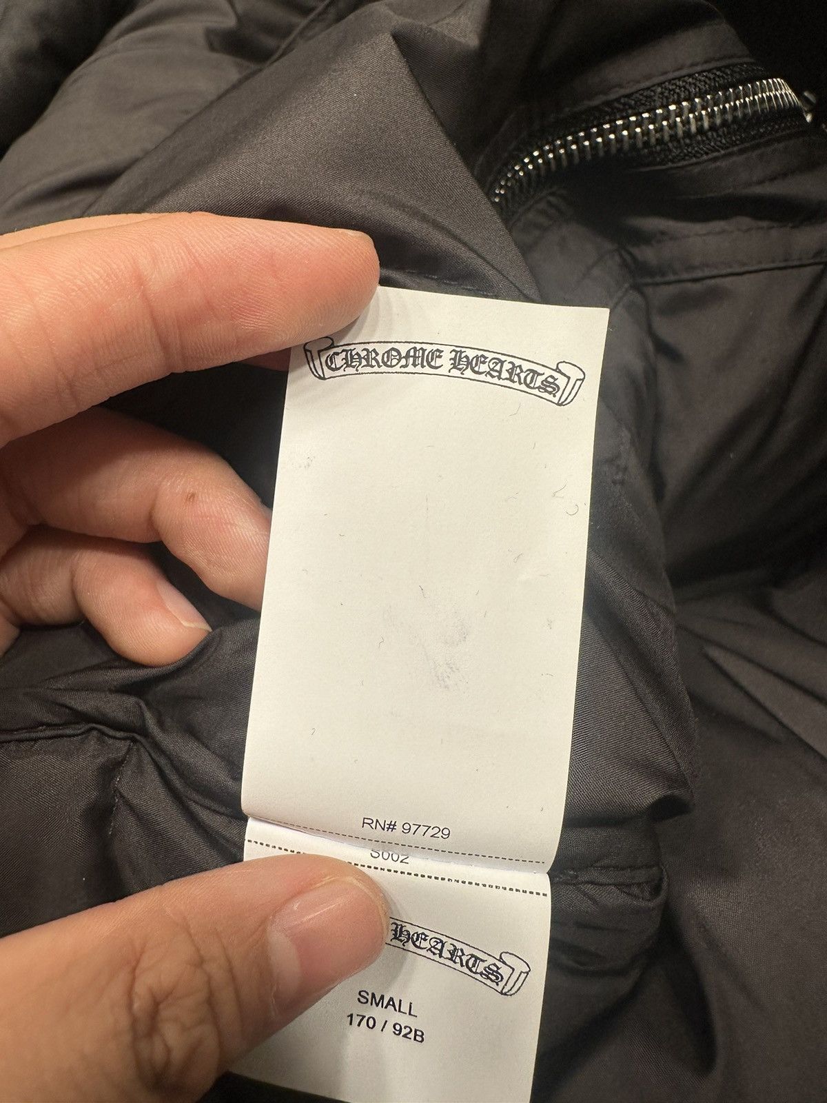 Chrome Hearts 🔥Chrome Hearts Black Pattern Stiff V2 Puffer Down Jacket🔥 Size US S / EU 44-46 / 1 - 11 Thumbnail