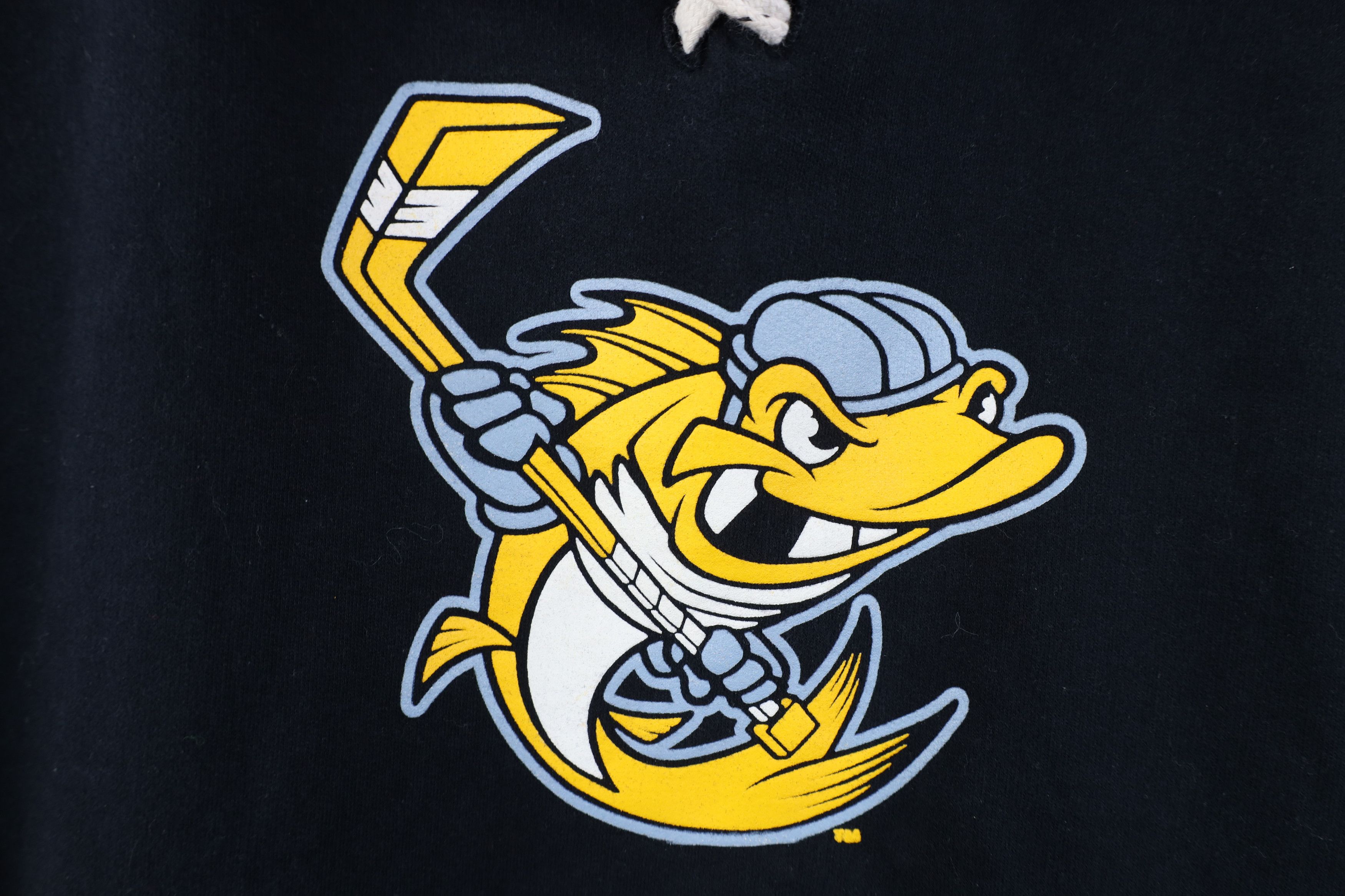 Vintage Vintage Minor League Toledo Walleye Hockey Jersey Sweatshirt Size US XL / EU 56 / 4 - 4 Thumbnail