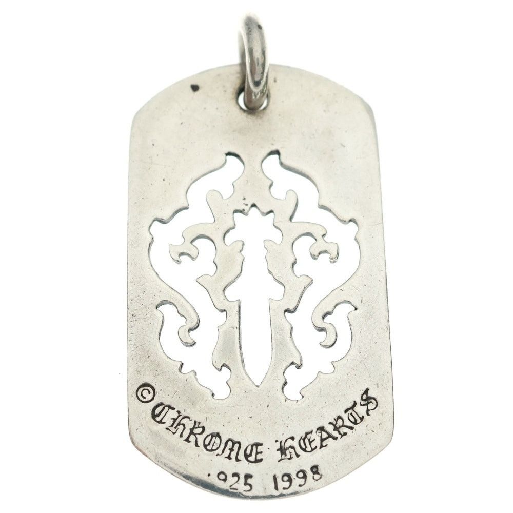 Chrome Hearts Chrome Hearts Dagger Cutout Dog Tag Necklace Size ONE SIZE - 2 Thumbnail