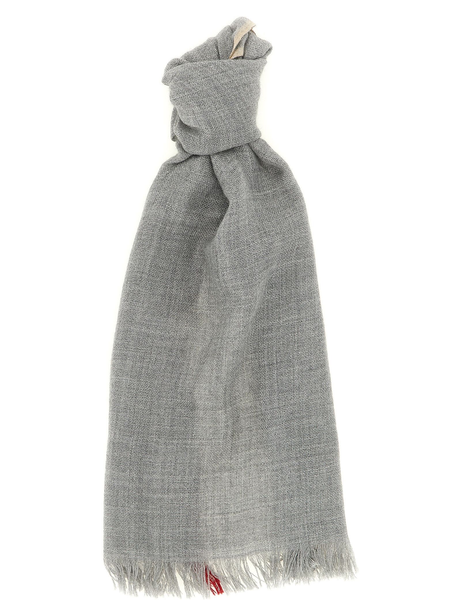 Brunello Cucinelli Contrast Border Scarf Size ONE SIZE - 1 Thumbnail