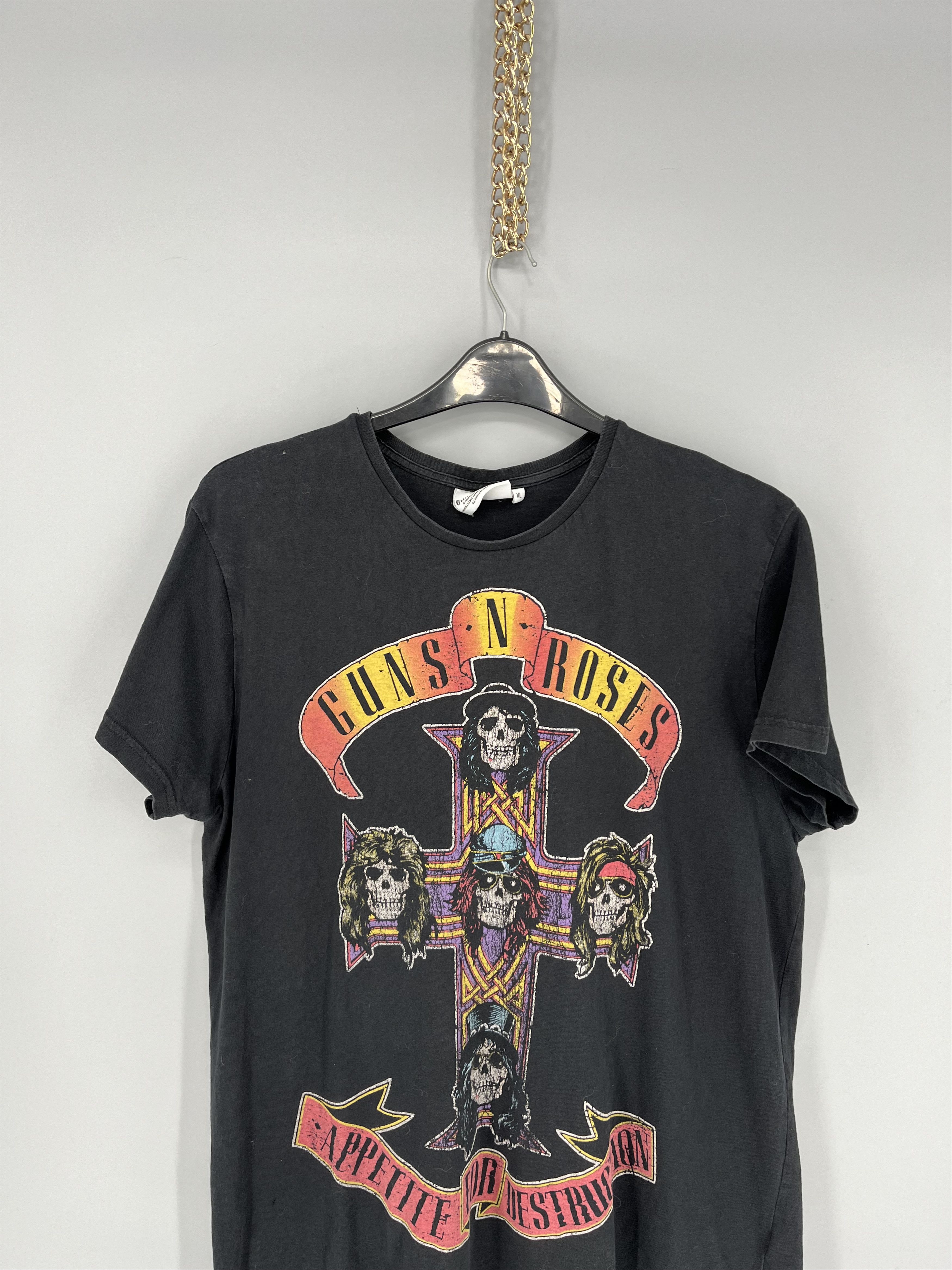 Band Tees Vintage Guns N’ Roses Appetite for Destruction Band T-Shirt Size US XL / EU 56 / 4 - 7 Thumbnail