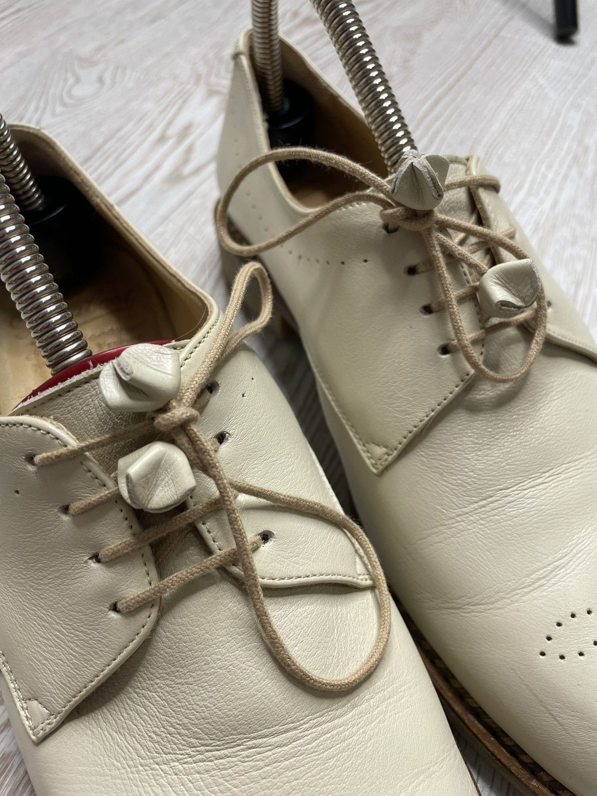 Paraboot ParaBoot Beige Oxford Leather Shoes size 6.5 Size US 6.5 / EU 39-40 - 6 Thumbnail