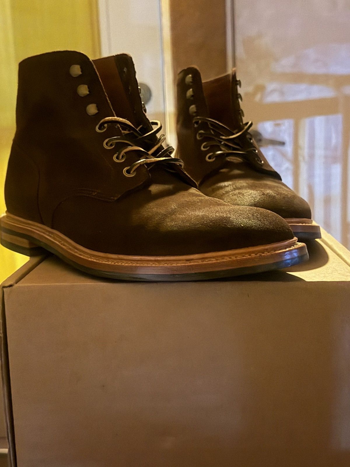 Grant Stone Grant stone brown waxed suede diesel boot Size US 11 / EU 44 - 6 Thumbnail