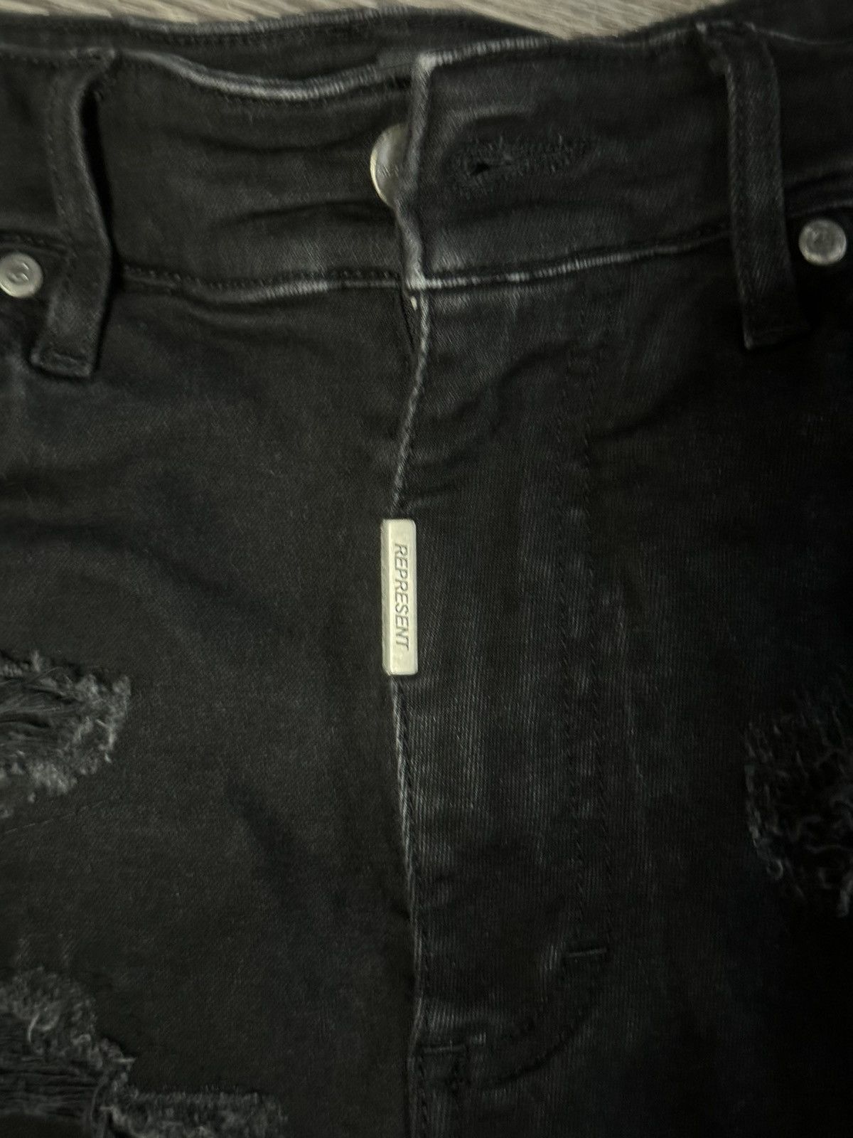Represent Clo. Represent clothing denim ripped shorts Size US 29 - 3 Thumbnail