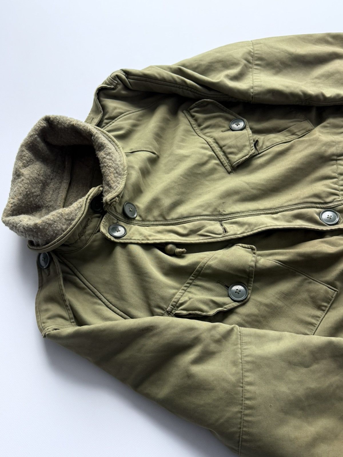 Vintage Vintage 1950s British Army Military Middle Parka Jacket Size US L / EU 52-54 / 3 - 3 Thumbnail