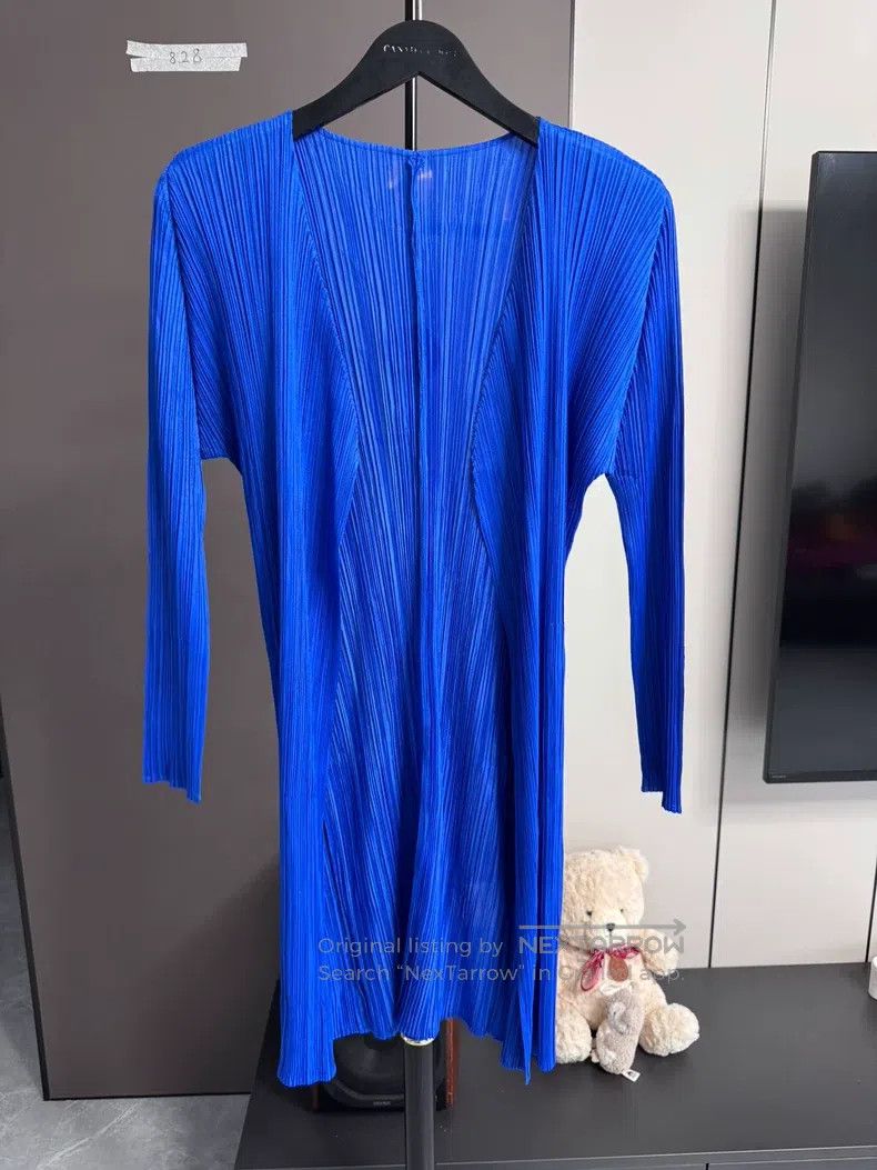 Issey Miyake Issey Miyake Ruffled Color Block Long Sleeve Trench Coat Size L / US 10 / IT 46 - 1 Thumbnail
