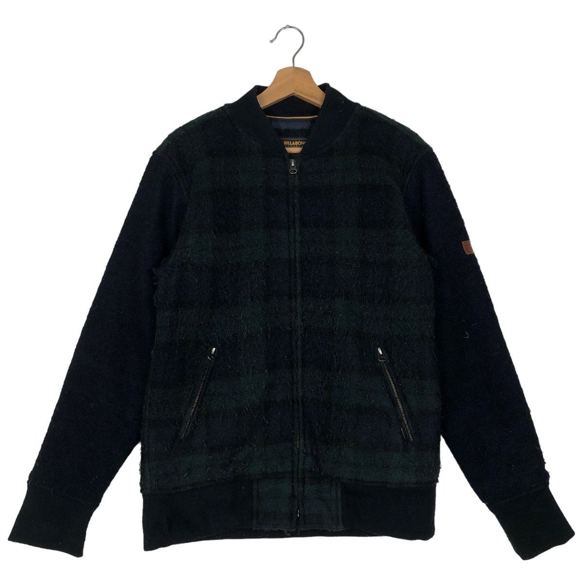Japanese Brand 🔥90’s Vintage Bomber Jacket Billabong Tartan Design Checked Size US M / EU 48-50 / 2 - 1 Thumbnail