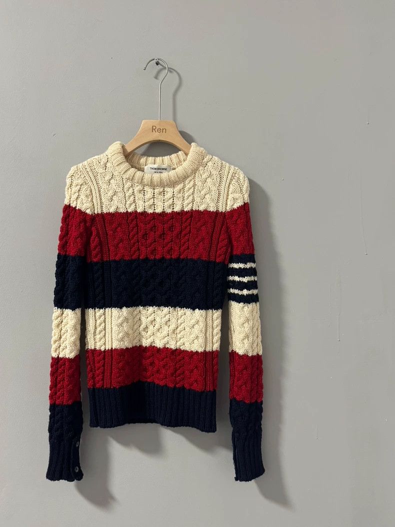 Thom Browne Thom Browne Knitted sweater Size XS / US 0-2 / IT 36-38 - 1 Thumbnail