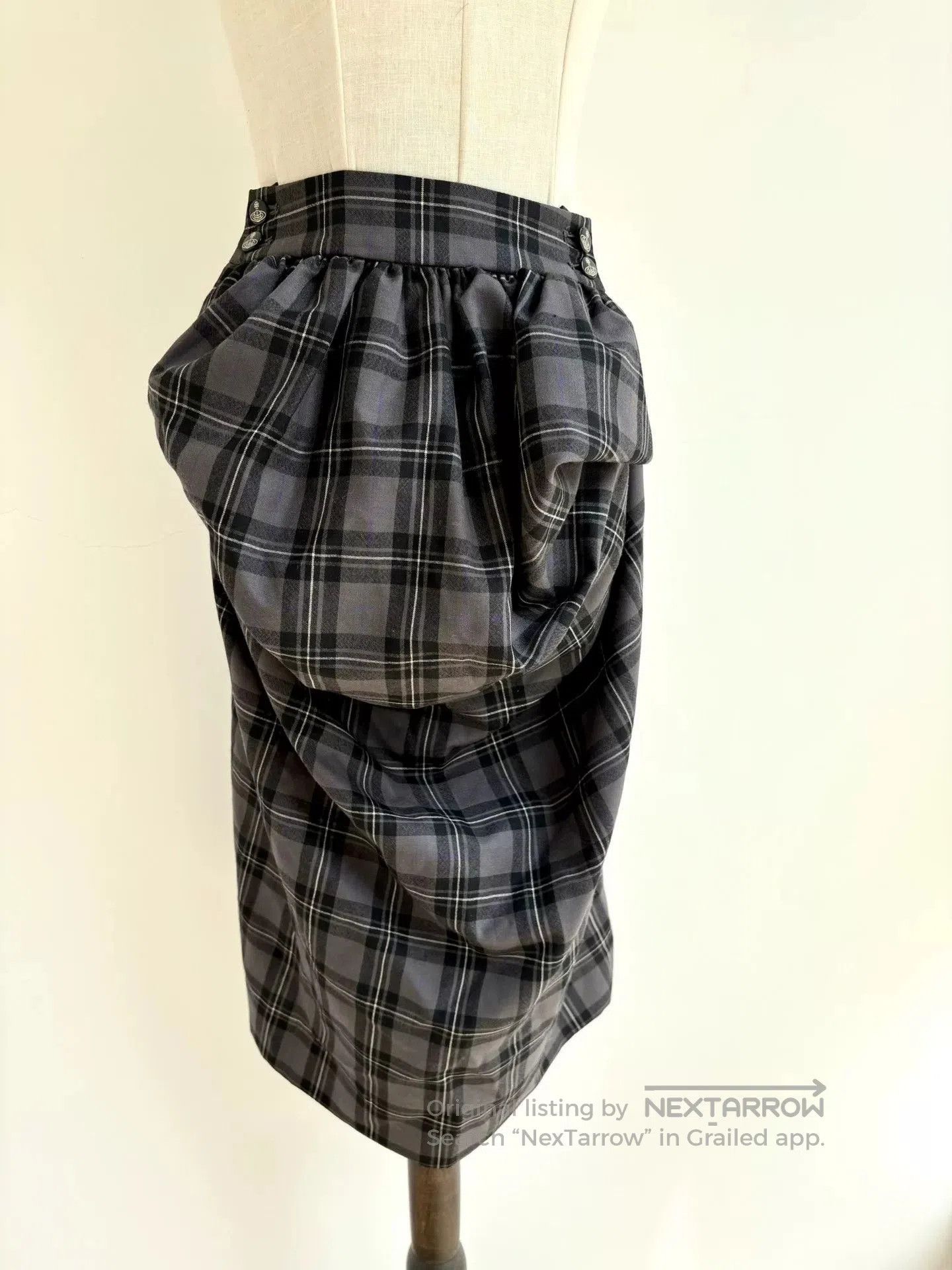 Vivienne Westwood Balenciaga Gray Casual Drawstring Pants for Men. Size L / US 10 / IT 46 - 7 Thumbnail