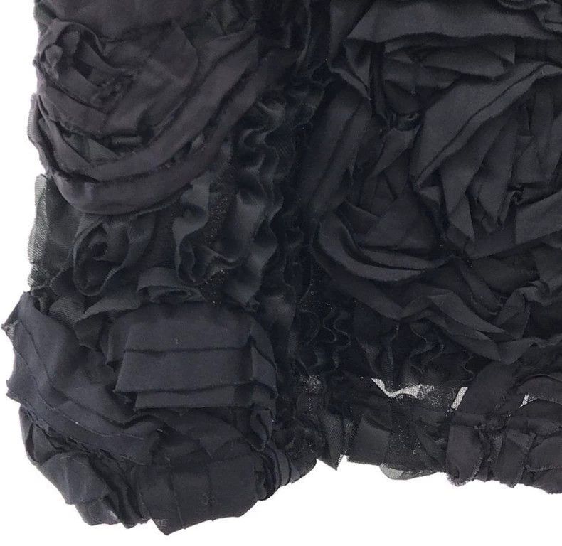 Comme des Garcons Comme Des Garcons Black three-dimensional rose flower vest Size M / US 6-8 / IT 42-44 - 4 Thumbnail
