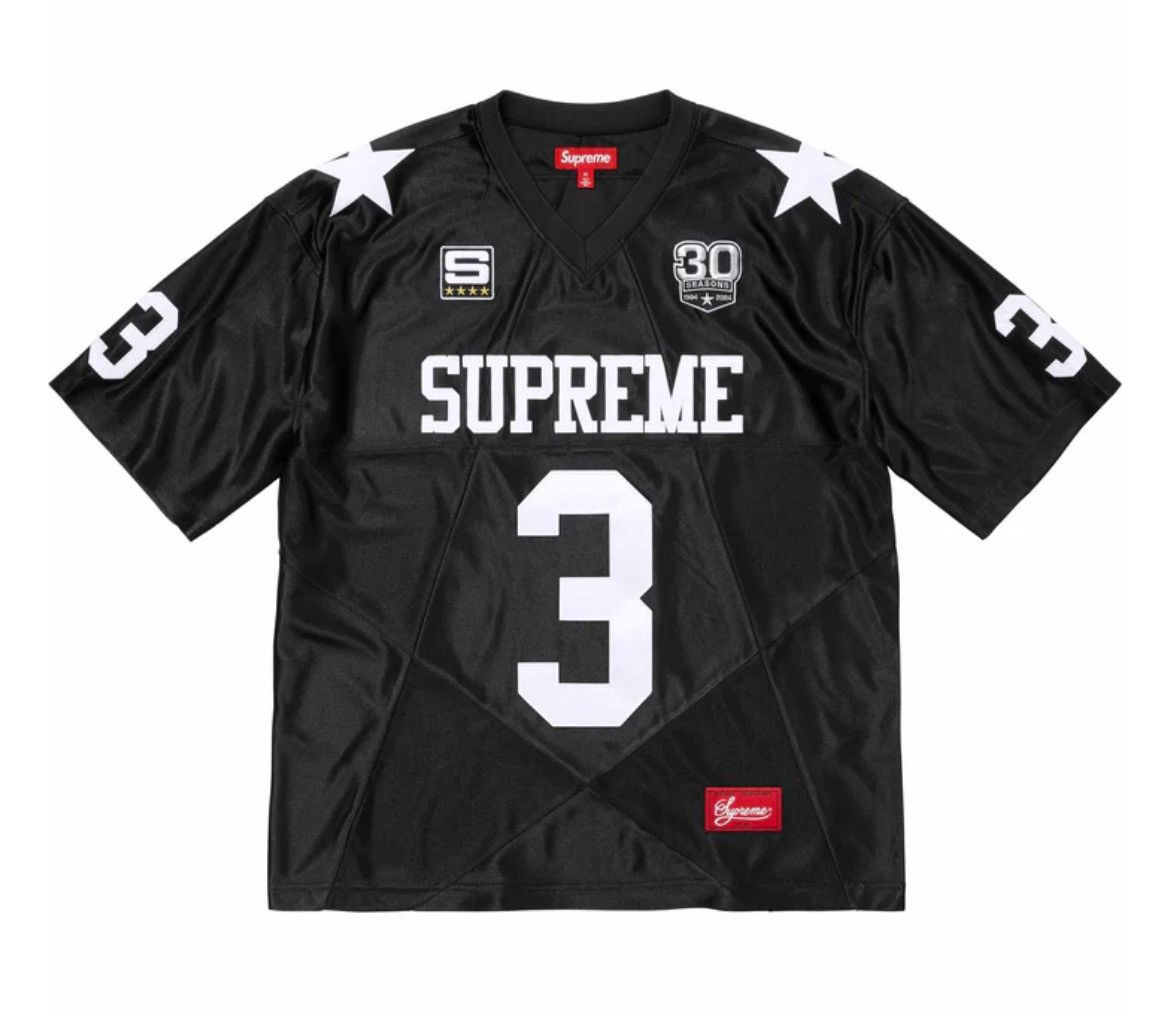 Supreme Faux Croc Football Jersey Brown | Grailed