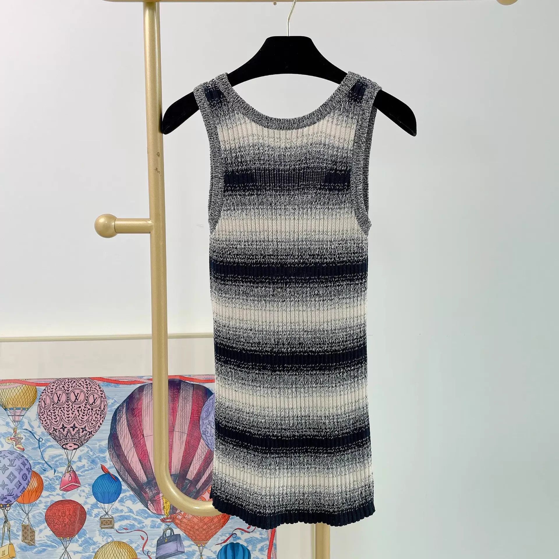 Dior Dior Striped Knit Dress EU36 Pre-Owned Size XS / US 0-2 / IT 36-38 - 2 Thumbnail