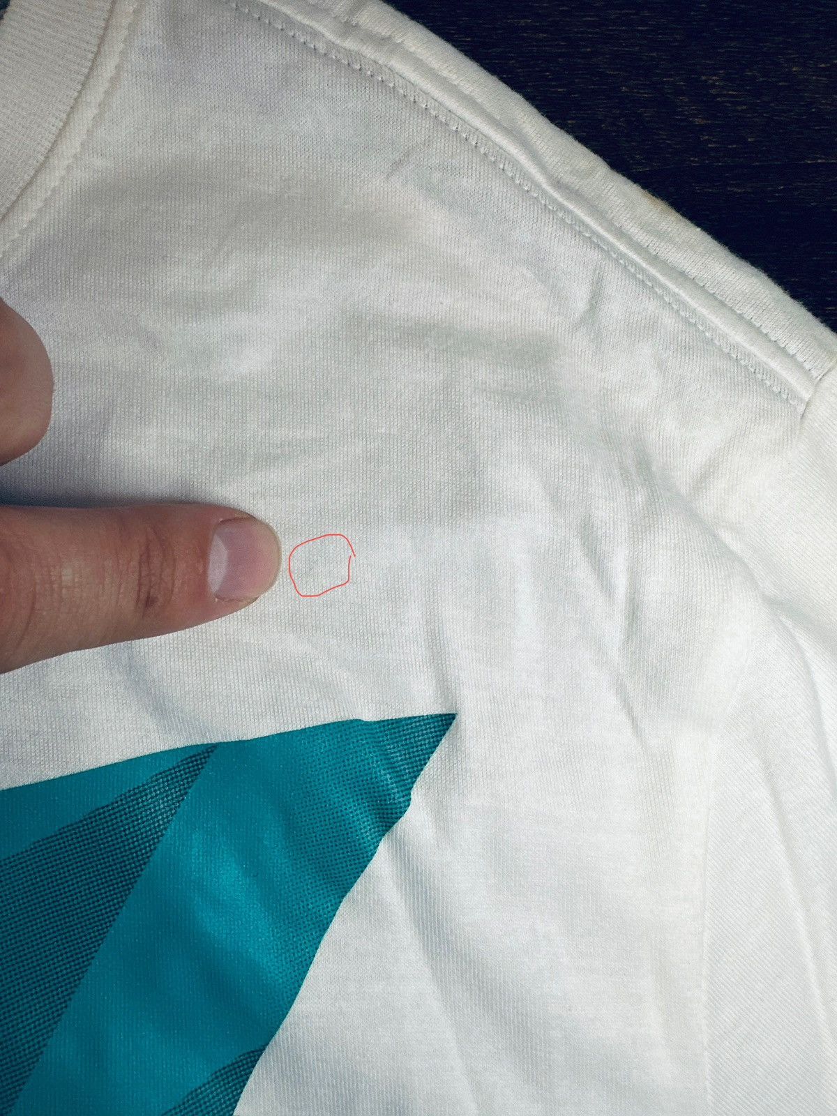 Nike Nike Men's AJ VII of Diamonds Tee White/Retro-Size Medium Size US M / EU 48-50 / 2 - 6 Thumbnail