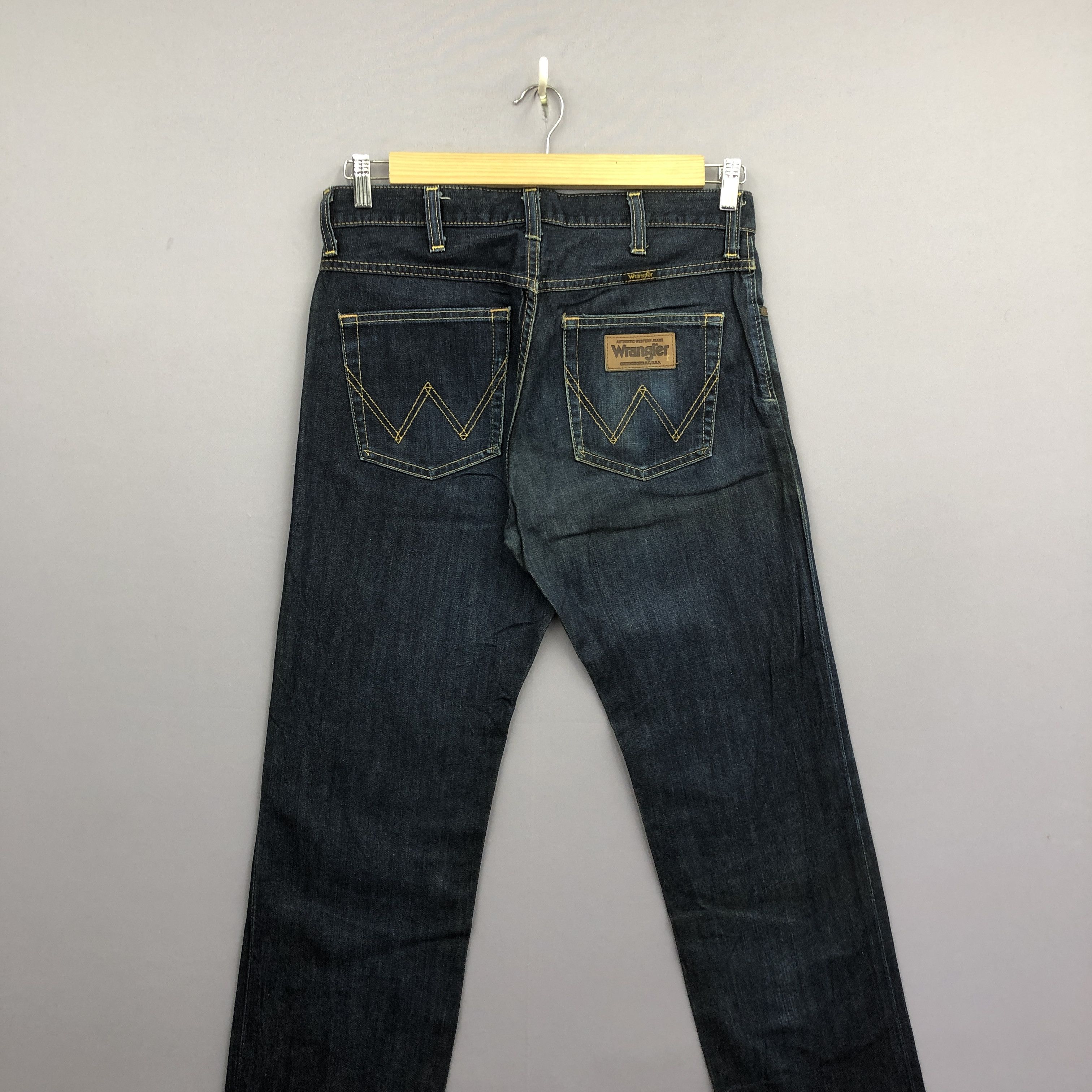 Wrangler Vintage Y2K Wrangler Faded Blue Wash Jeans Denim Pants Size US 32 / EU 48 - 3 Thumbnail