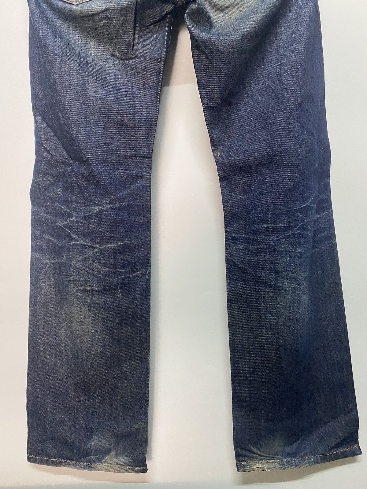 Diesel × Japanese Brand Diesel Industry 0073N Denim Distressed Jeans Size US 30 / EU 46 - 8 Thumbnail