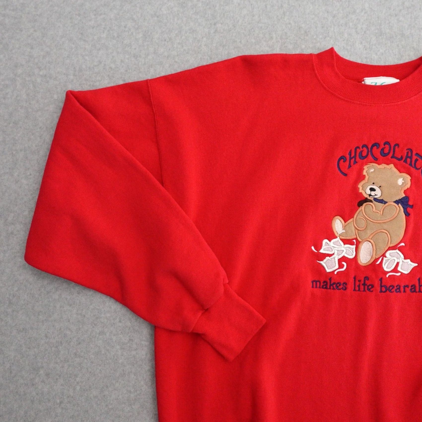CHOCOOLATE VINTAGE M&C ENERGY SPORTSWEAR Sweater Adult XL Red Bear Christmas Chocolate Theme Mens Size US XL / EU 56 / 4 - 5 Thumbnail