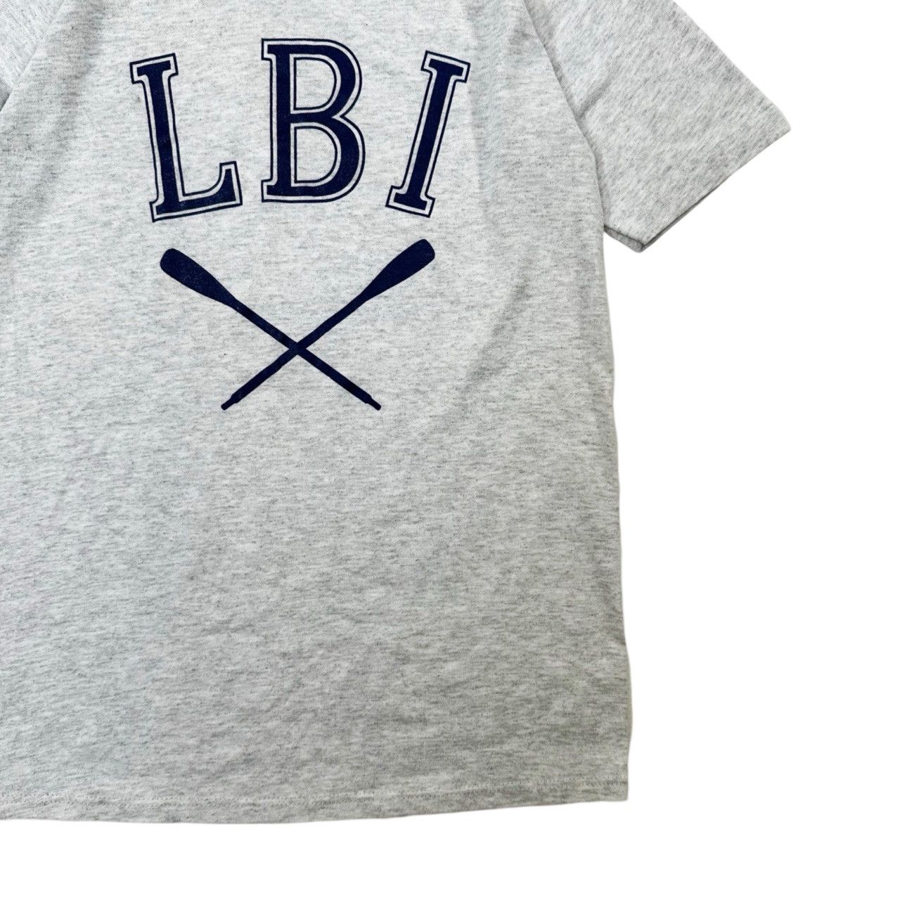 Vintage Vintage 90s Made in USA Single Stitch LBI Graphic T Shirt Size US M / EU 48-50 / 2 - 3 Thumbnail