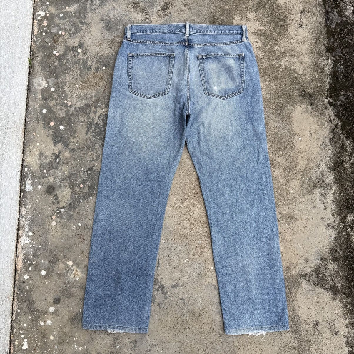 Jean VINTAGE JAPANESE DENIM BLUE WASH JEAN PANTS Size US 35 - 10 Thumbnail
