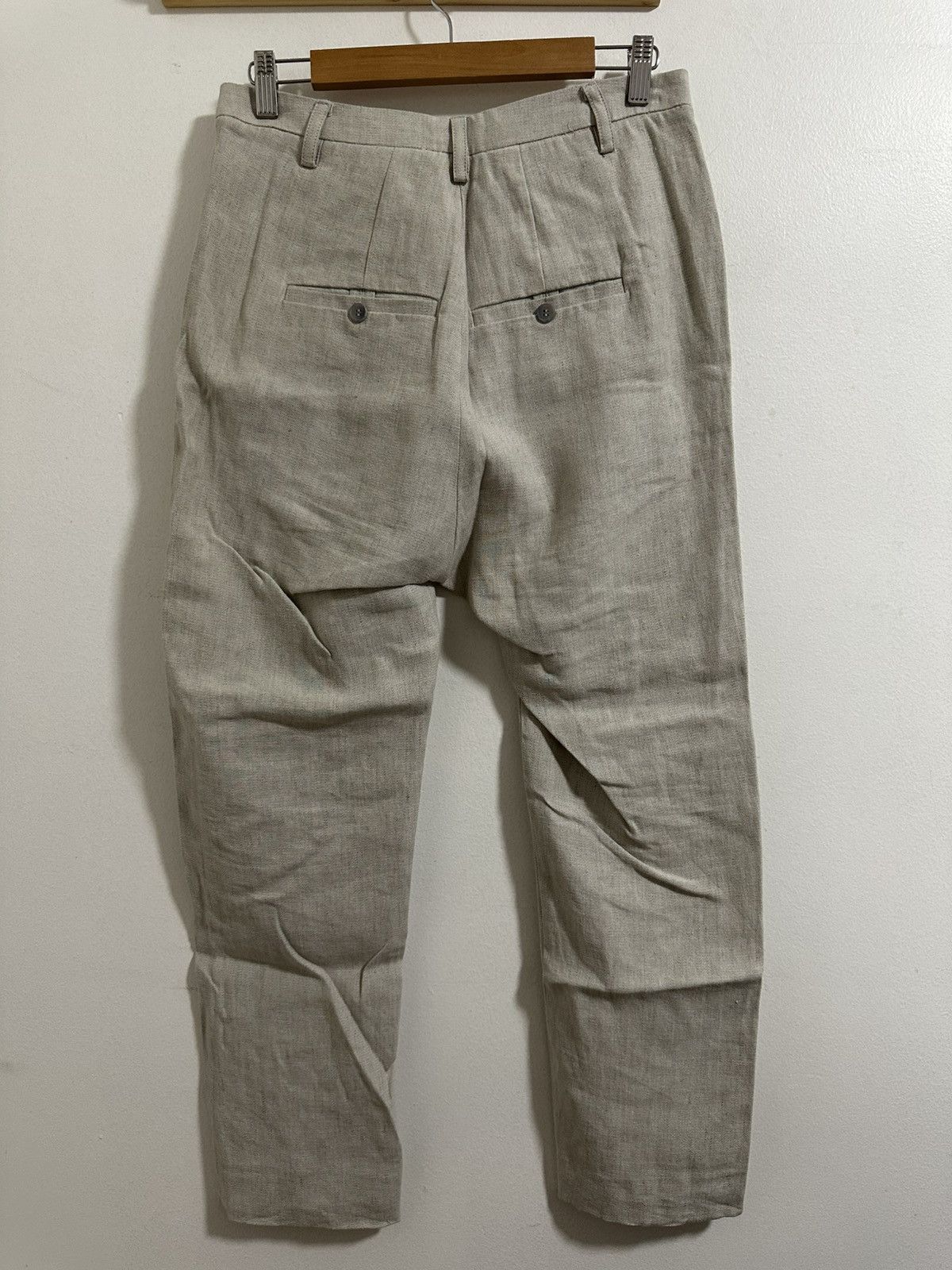 Poeme Bohemien Poeme Bohemien White Pants Size US 30 / EU 46 - 2 Thumbnail