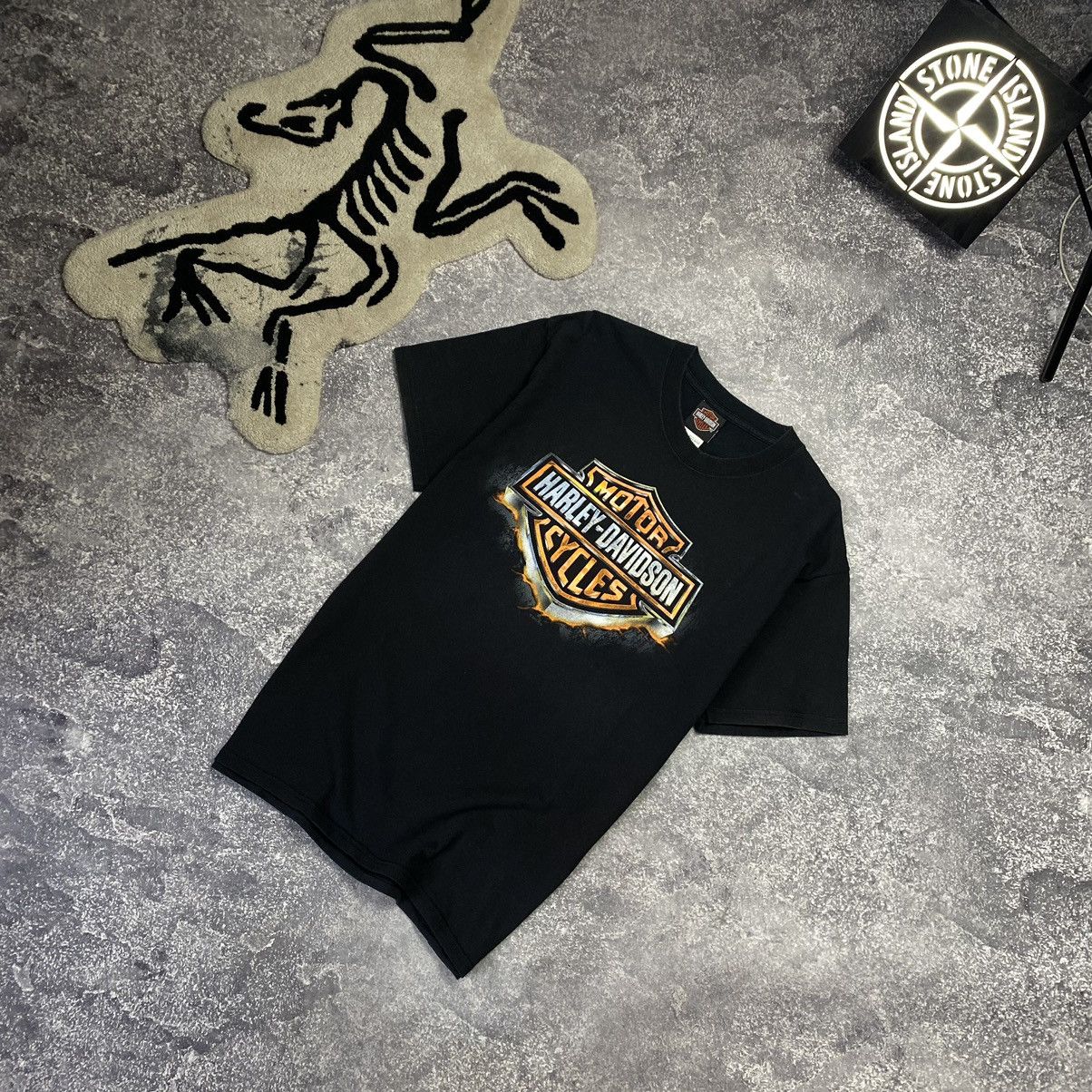 Band Tees Vintage Harley Davidson 2006 Big Graphic logo band tee Size US L / EU 52-54 / 3 - 1 Thumbnail
