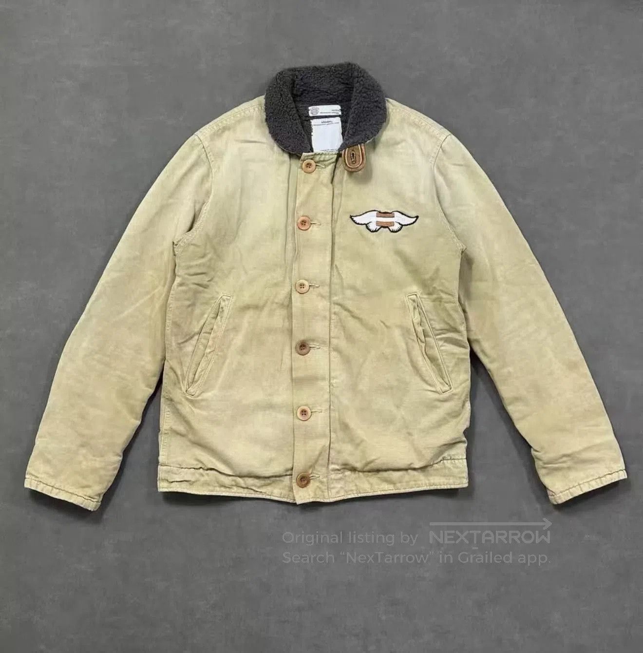 Visvim visvim 14aw DECKHAND JKT GIZA CHINO. Size US L / EU 52-54 / 3 - 1 Thumbnail