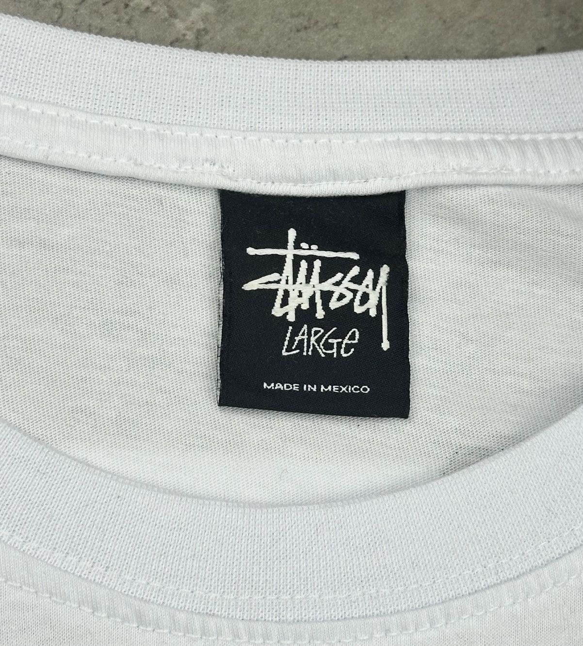 Stussy Stussy T-shirt White Size L Size US L / EU 52-54 / 3 - 4 Thumbnail