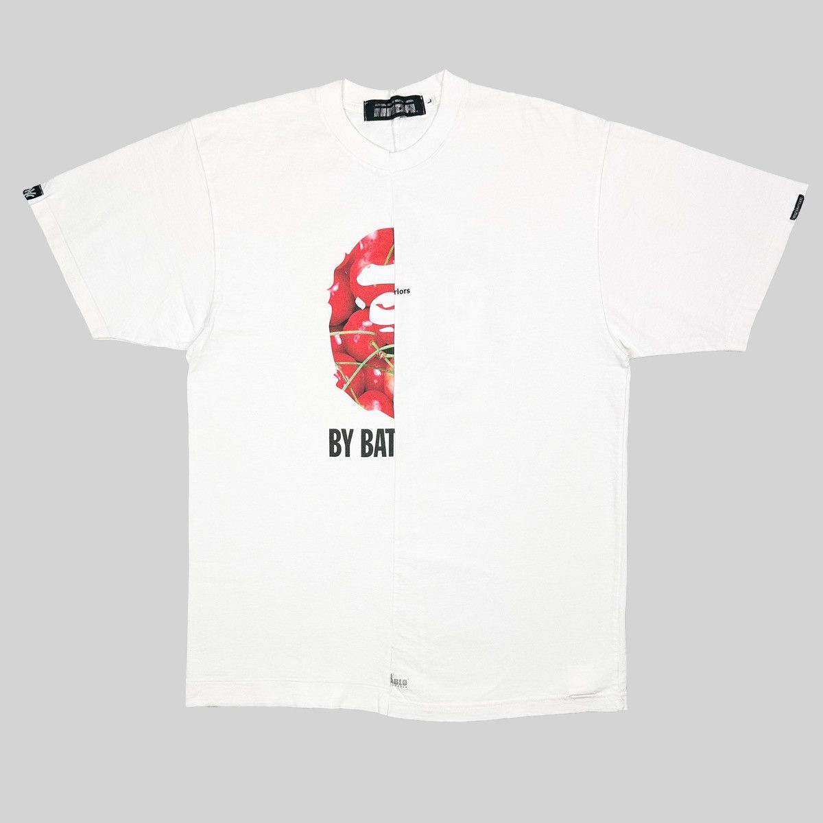 Bape × Neighborhood Bape NHBA Cherry Ape Head Spilt Tee Size US L / EU 52-54 / 3 - 1 Thumbnail