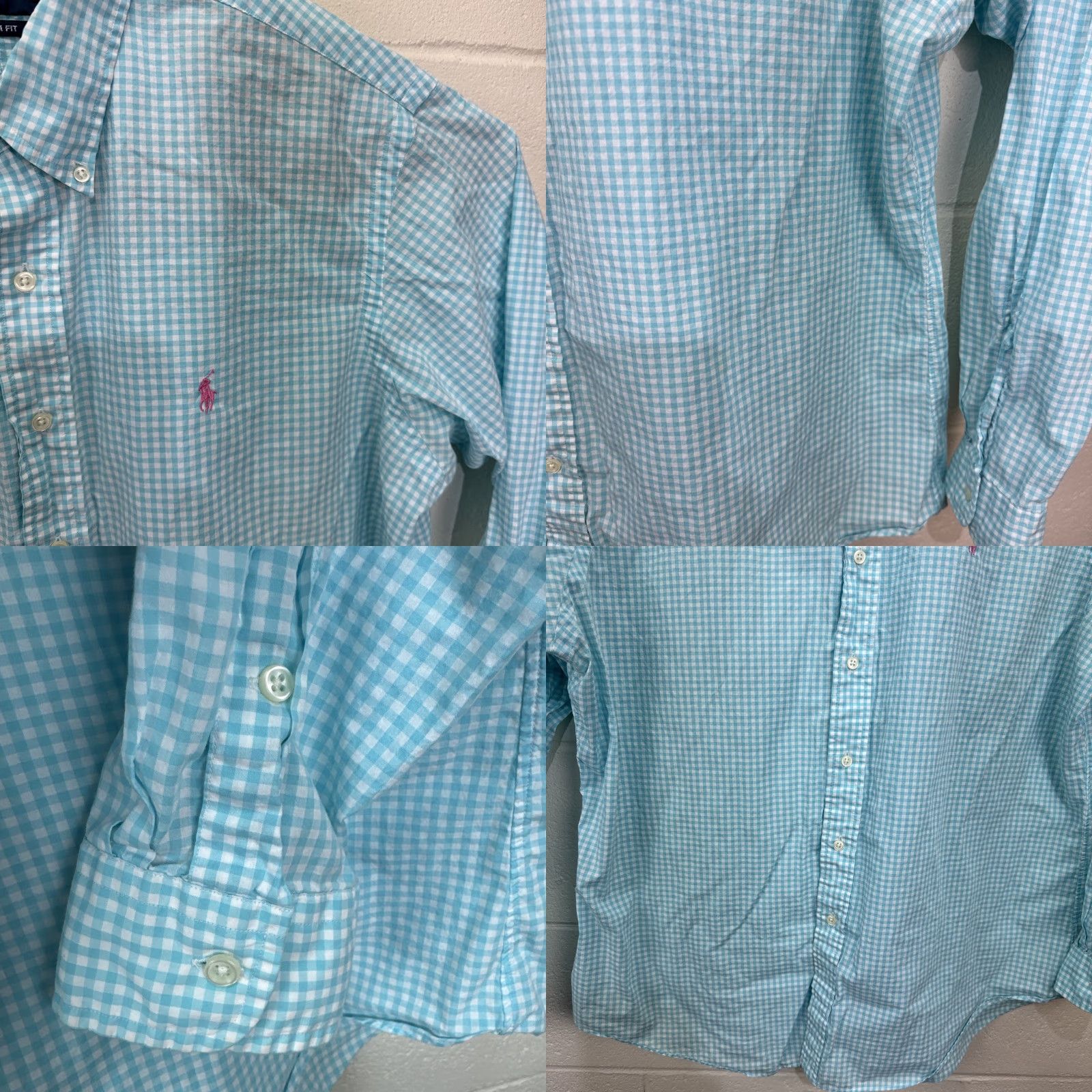 Ralph Lauren VINTAGE Ralph Lauren Plaid Button-Up Shirt Mens 3XL Blue Short Sleeve Classic Fit Preppy Size US XXL / EU 58 / 5 - 8 Thumbnail