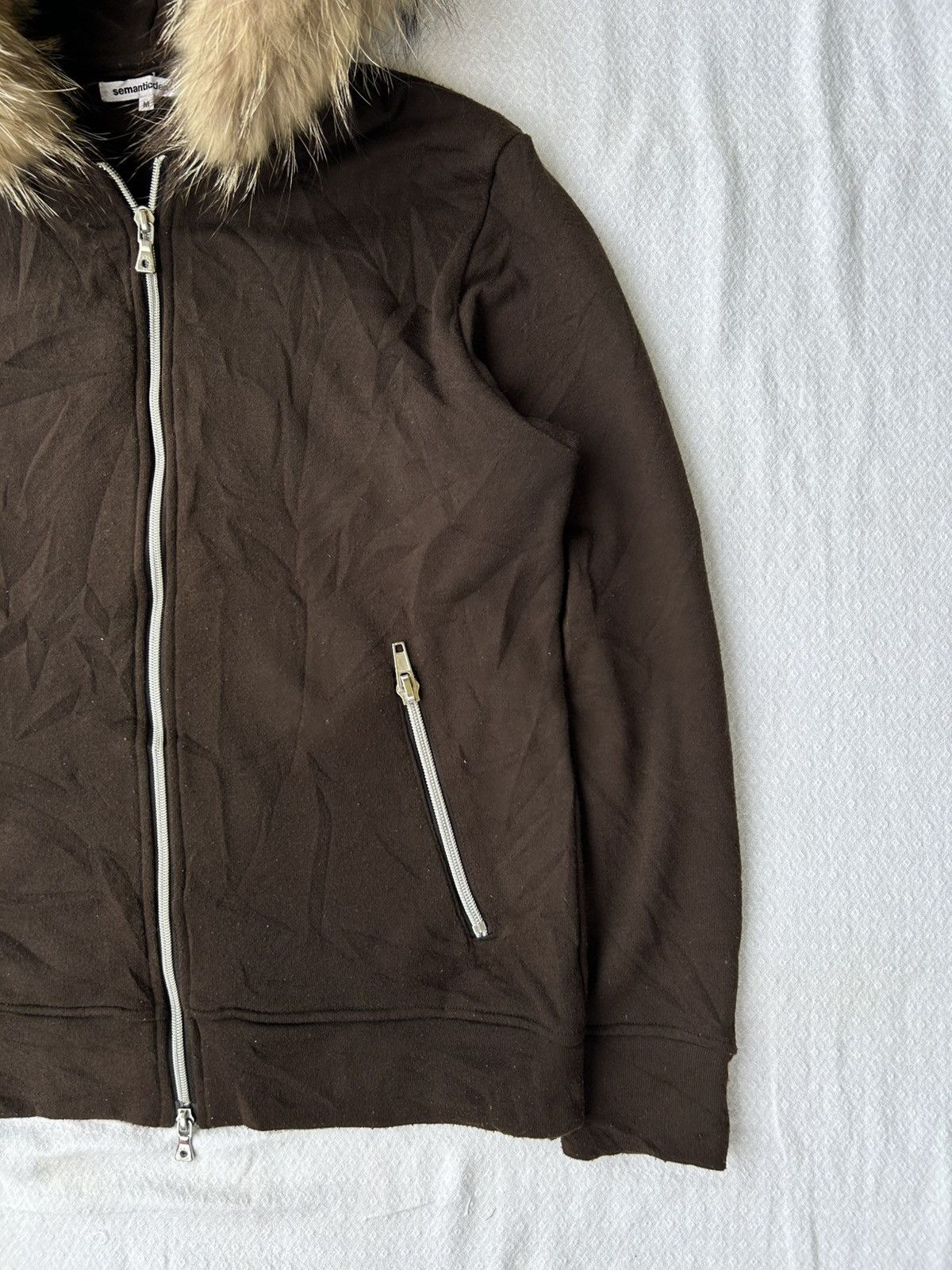 semanticdesign Semanticdesign fur hoodie multizip style ifsixwasnine lgb Size US M / EU 48-50 / 2 - 5 Thumbnail
